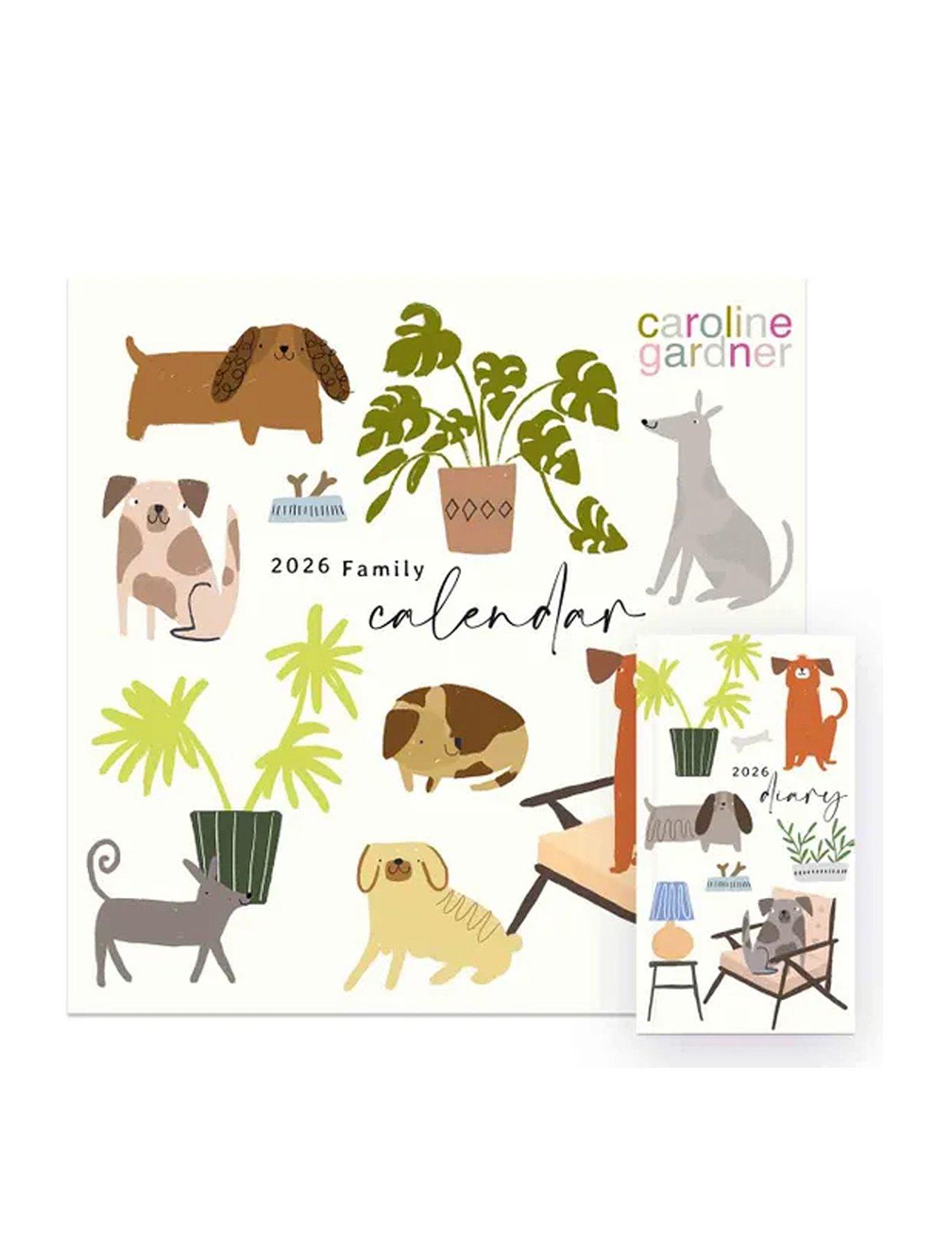 carolina-herrera-2026-caroline-gardner-dogs-calendar-diary