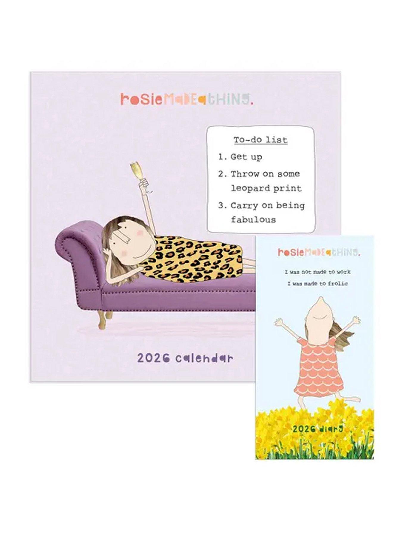 Rosie Made a Thing 2026 Rosie Made a Thing Calendar + Diary