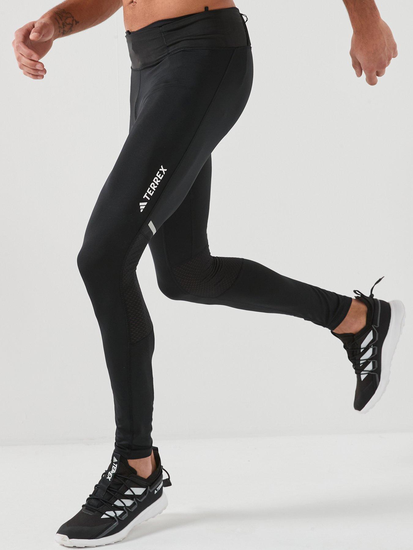 adidas Terrex Mens Trail Running Xpr Tights - Black