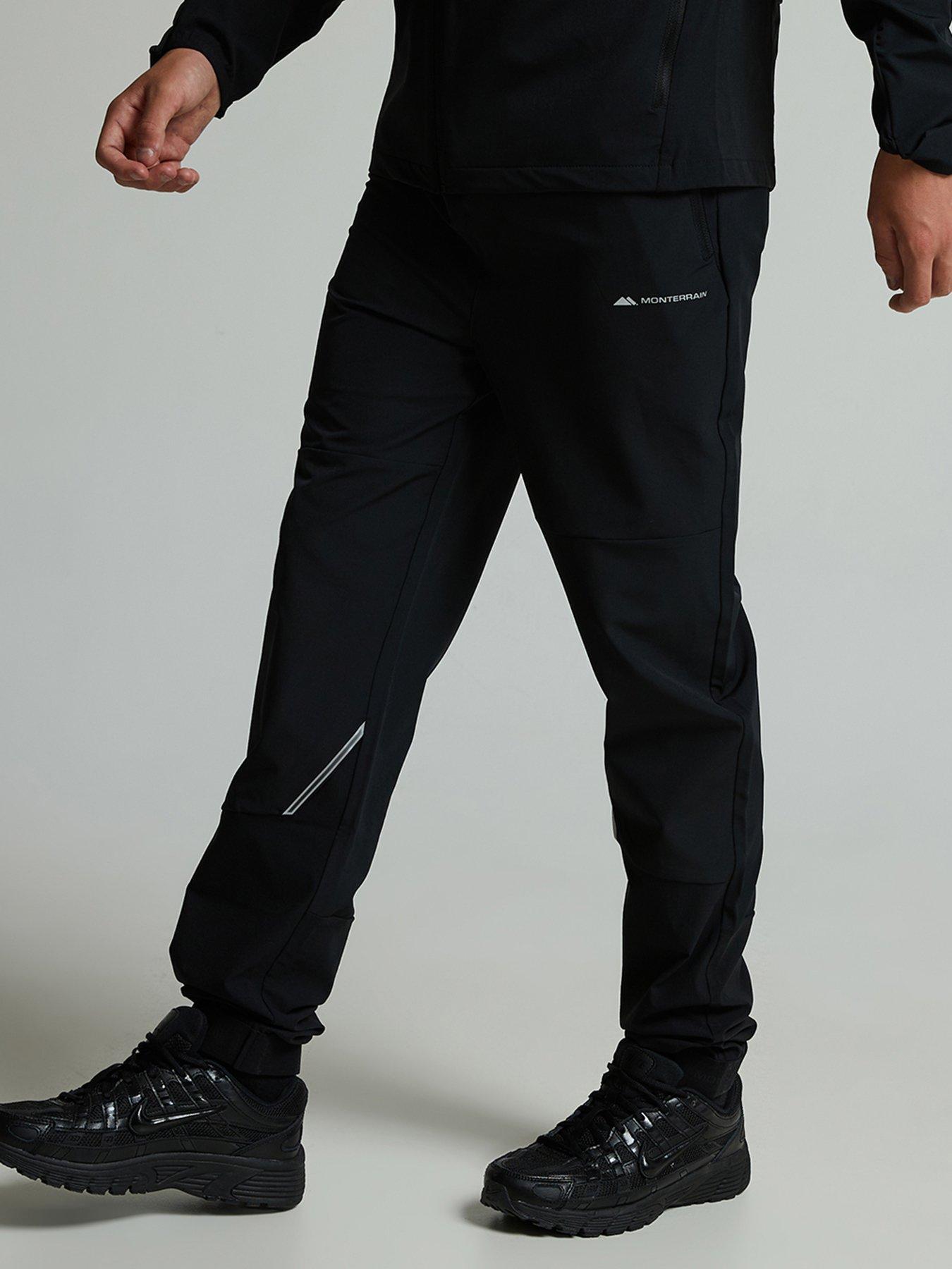  image of monterrain-boys-beta-woven-pants-black