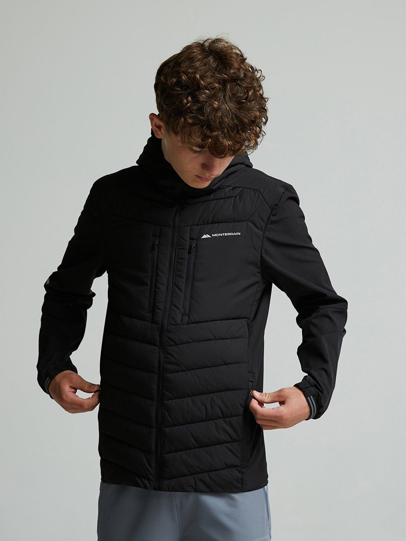 Image 4 of 5 of Monterrain Boys Realm Hybrid Jacket - Jet Black
