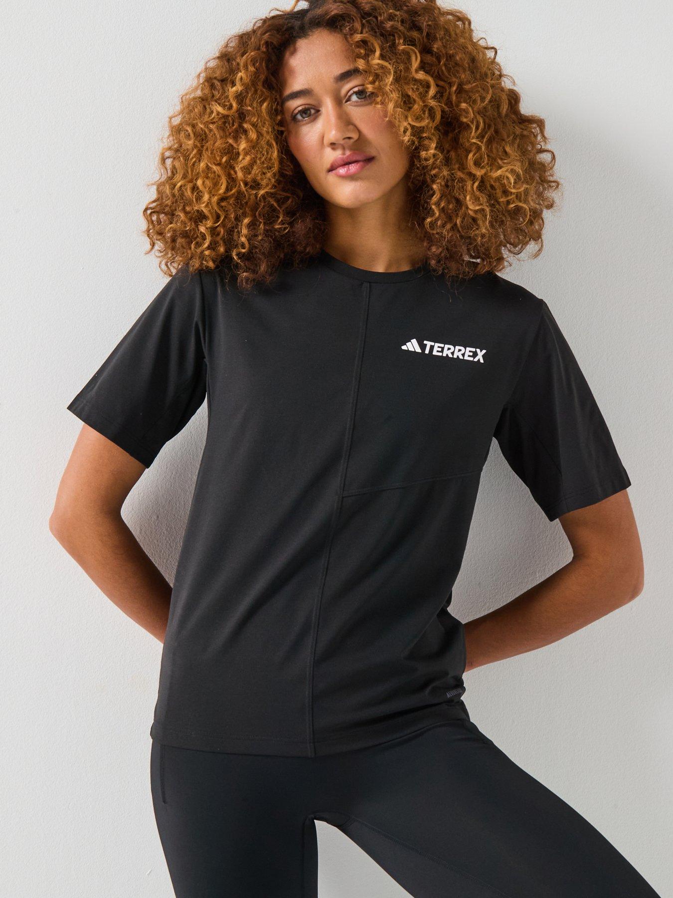 adidas Terrex Womens Mountain T-Shirt - Black