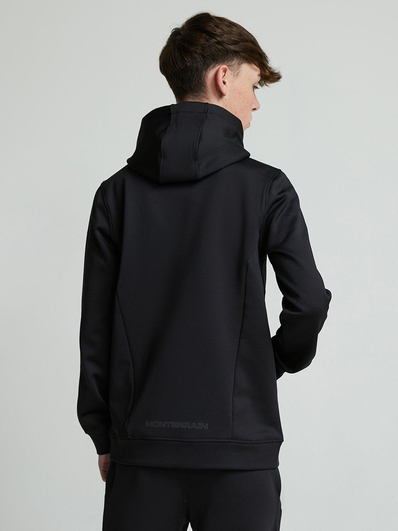 Image 2 of 5 of Monterrain Boys Swift Oth Hoodie - Jet Black