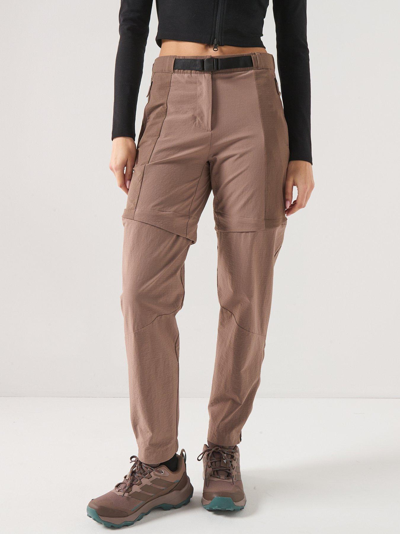 adidas-terrex-womens-xpr-zip-off-walking-trousers-brown