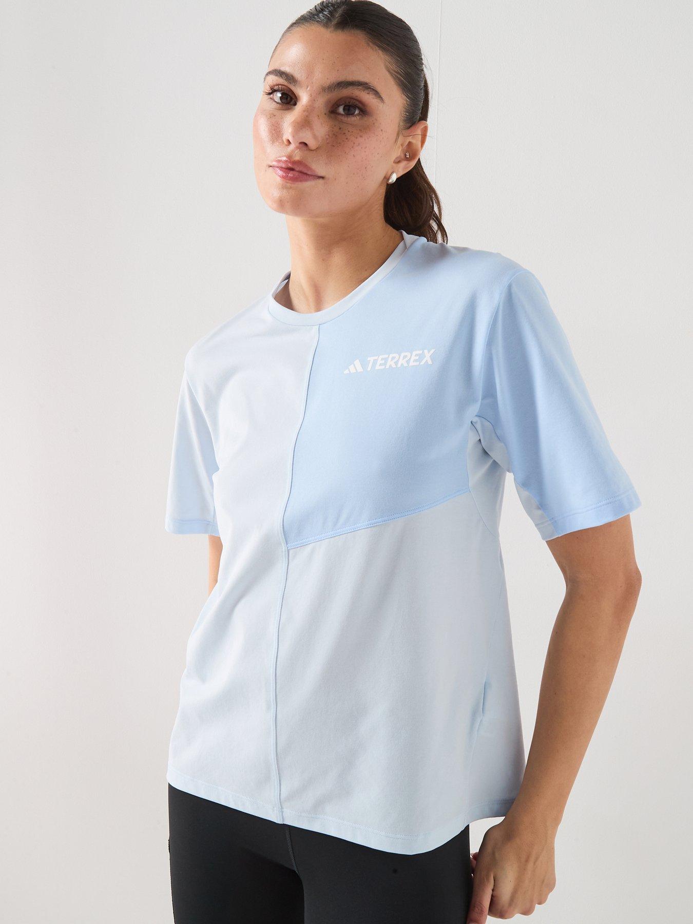 adidas Terrex Womens Mountain T-Shirt - Blue
