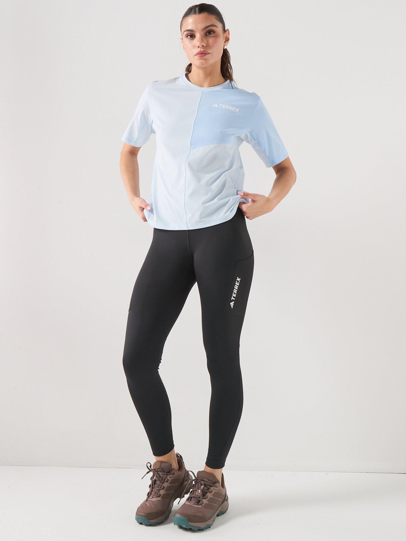 Image 3 of 4 of adidas Terrex Womens Mountain T-Shirt - Blue
