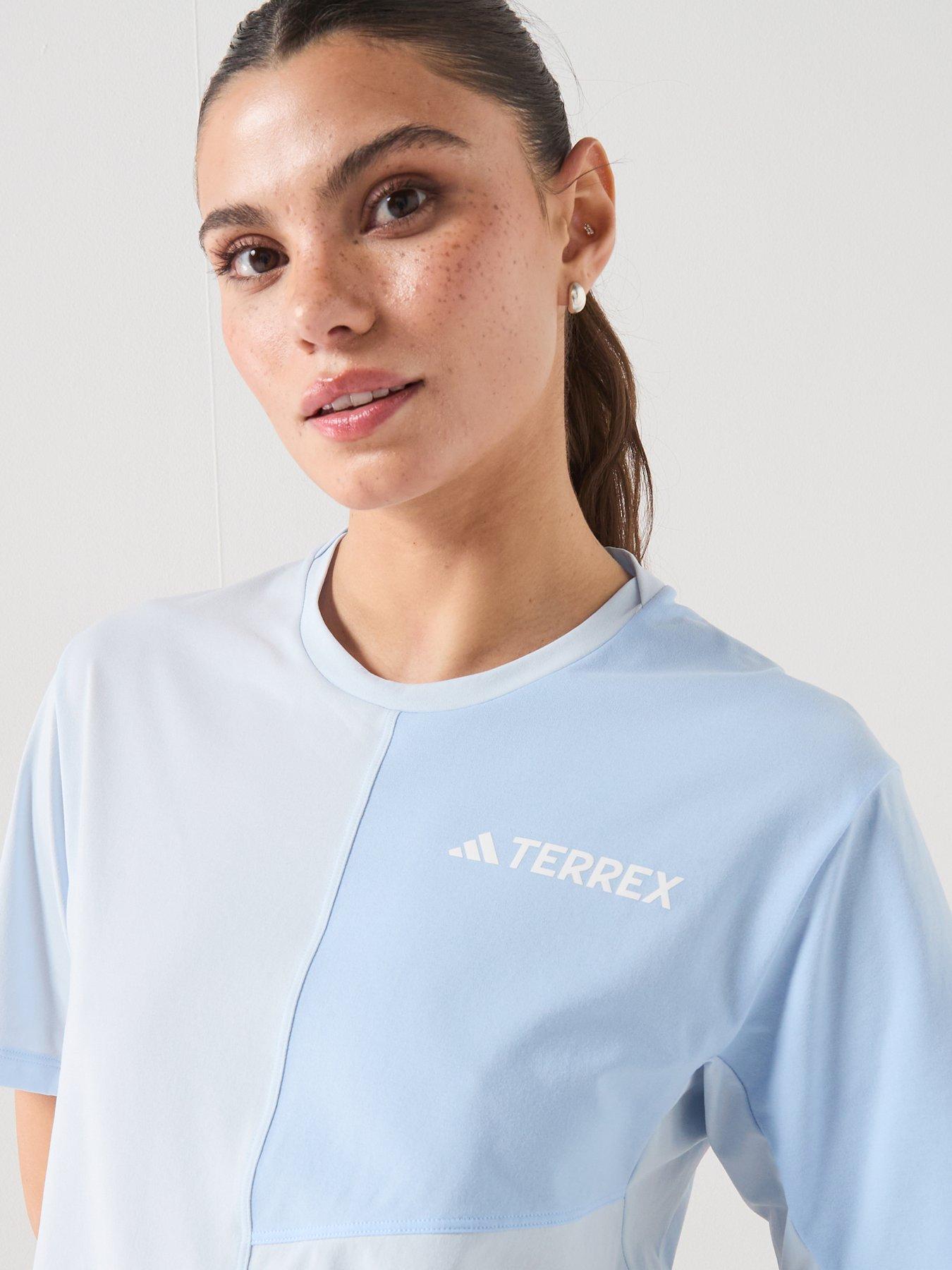 Image 4 of 4 of adidas Terrex Womens Mountain T-Shirt - Blue