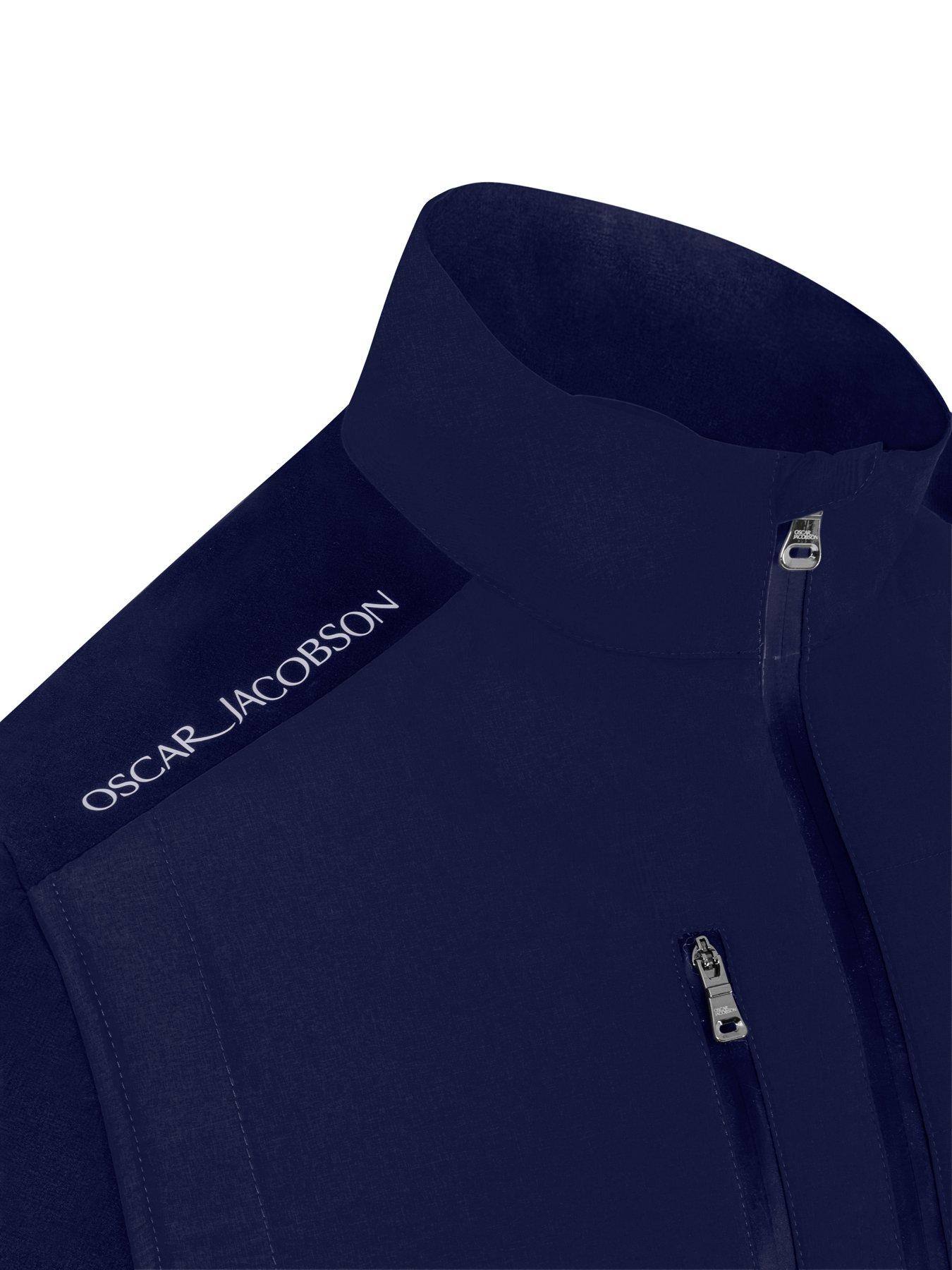 Image 3 of 3 of Oscar Jacobson Mens Golf Beaumont Jacket - Navy