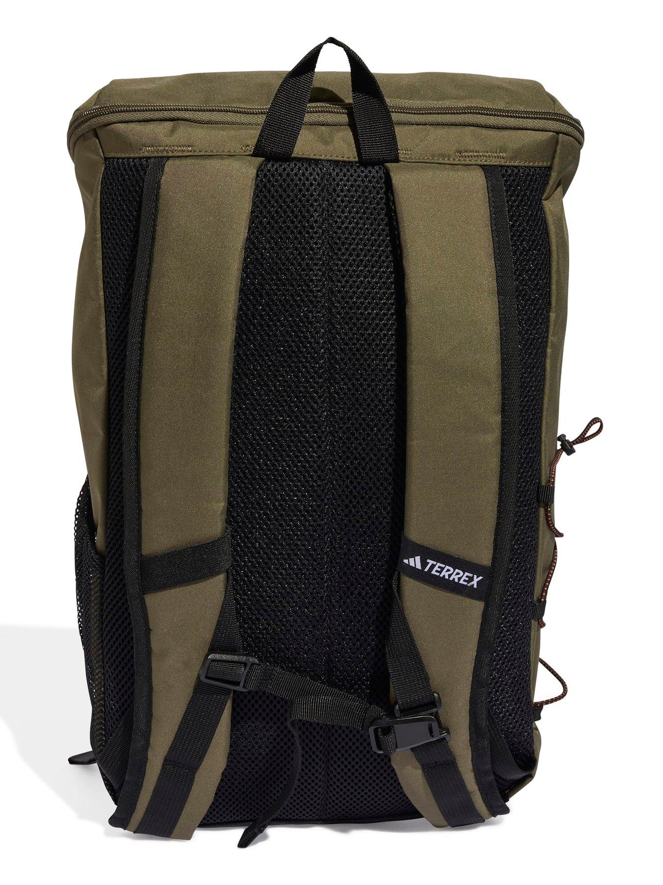  image of adidas-terrex-unisex-mountain-20l-essential-hiking-backpack-khaki
