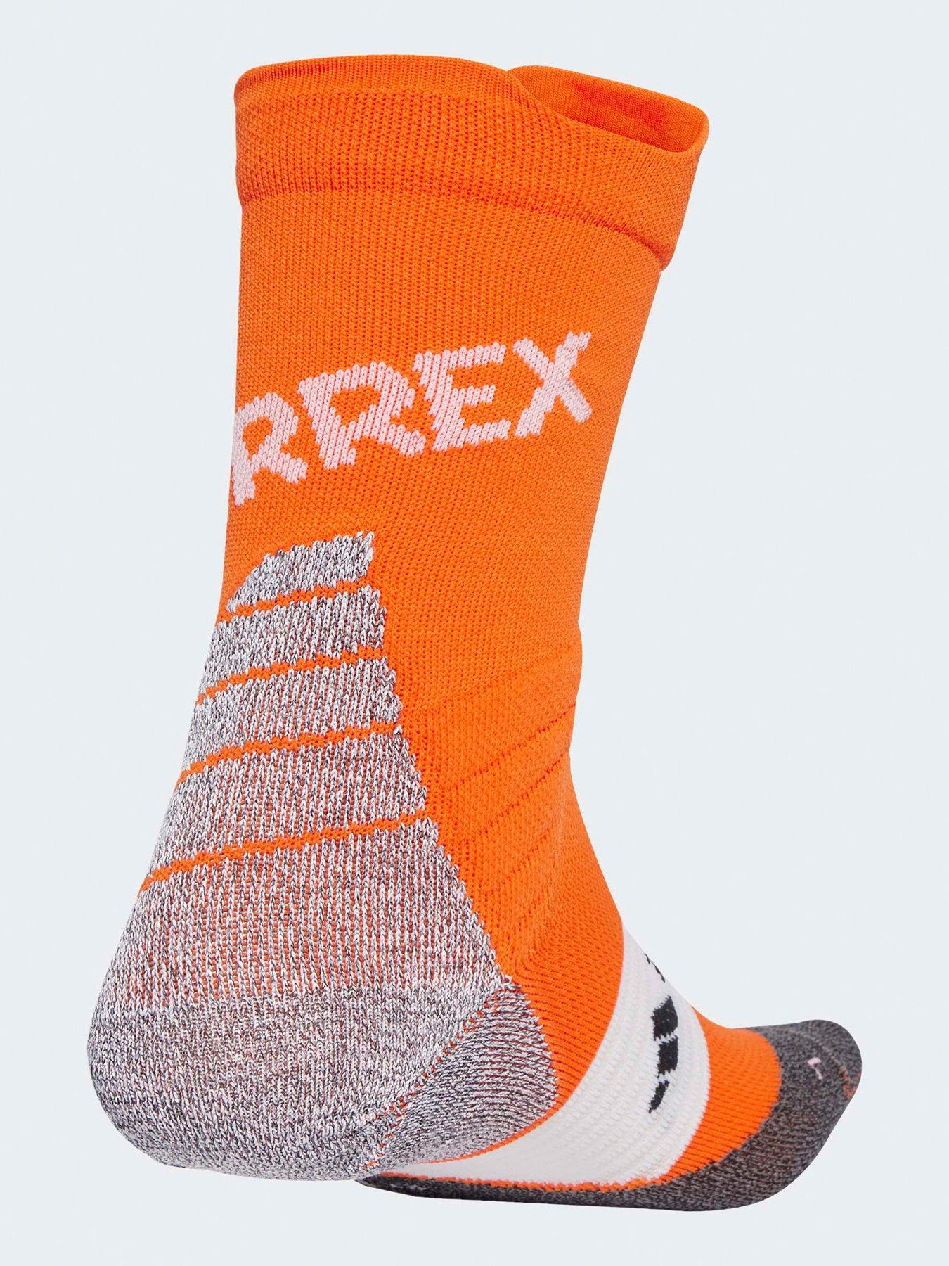 Image 2 of 4 of adidas Terrex Unisex Trail Running Xpr Crew Socks - Orange