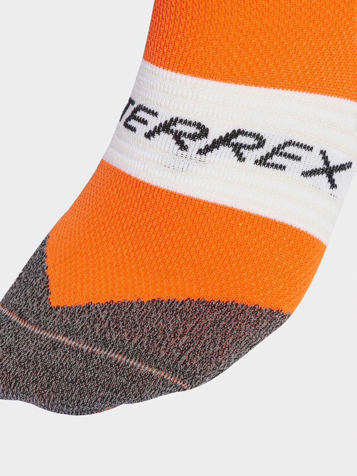Image 3 of 4 of adidas Terrex Unisex Trail Running Xpr Crew Socks - Orange