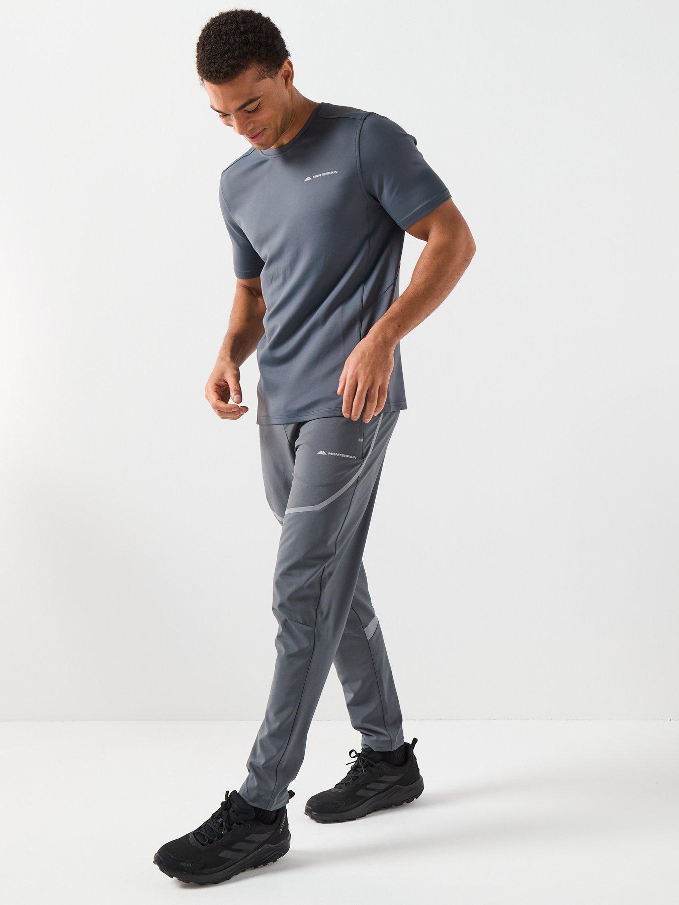  image of monterrain-mens-defence-woven-running-pant-iron-gate-asphalt-night-owl-orange-pop