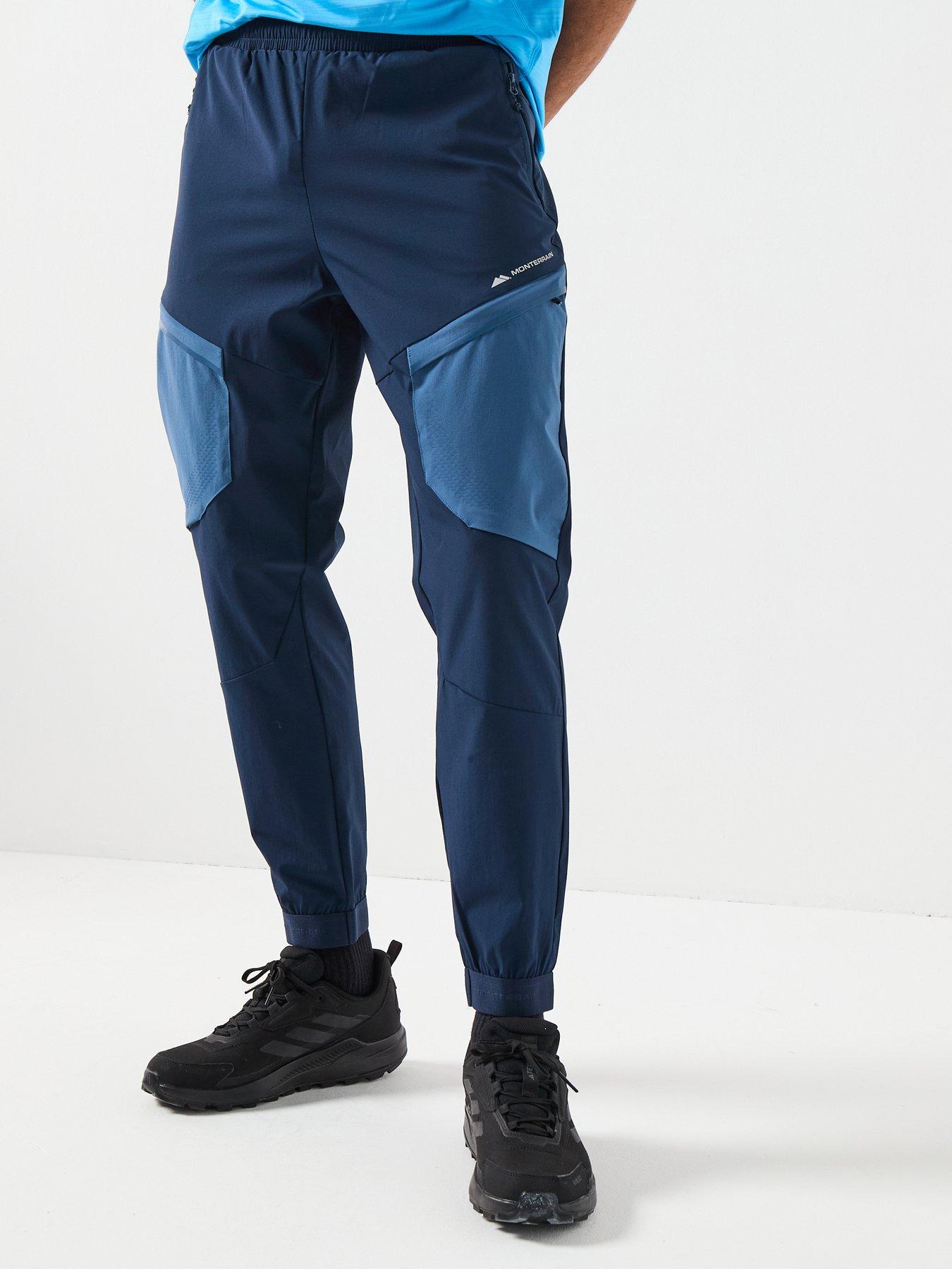 Mens Dynamic 20 Woven Pant - Iris / Ensign Blue - Black