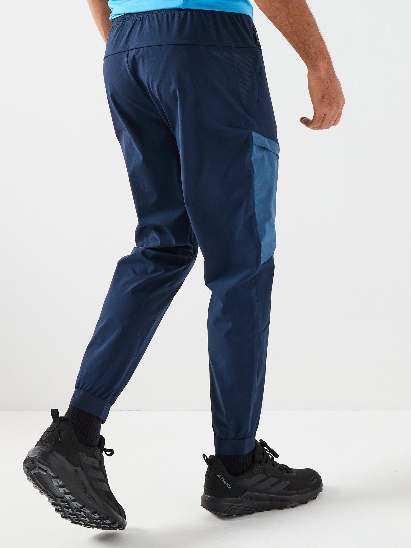  image of monterrain-mens-dynamic-20-woven-pant-iris-ensign-blue-black