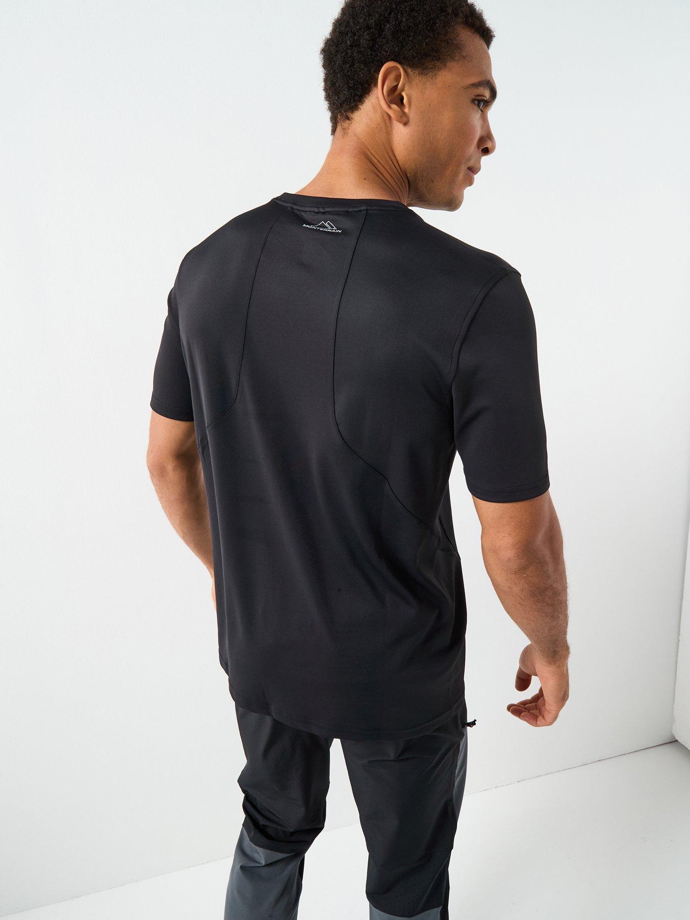 Image 2 of 5 of Monterrain Mens Form T-Shirt - Black