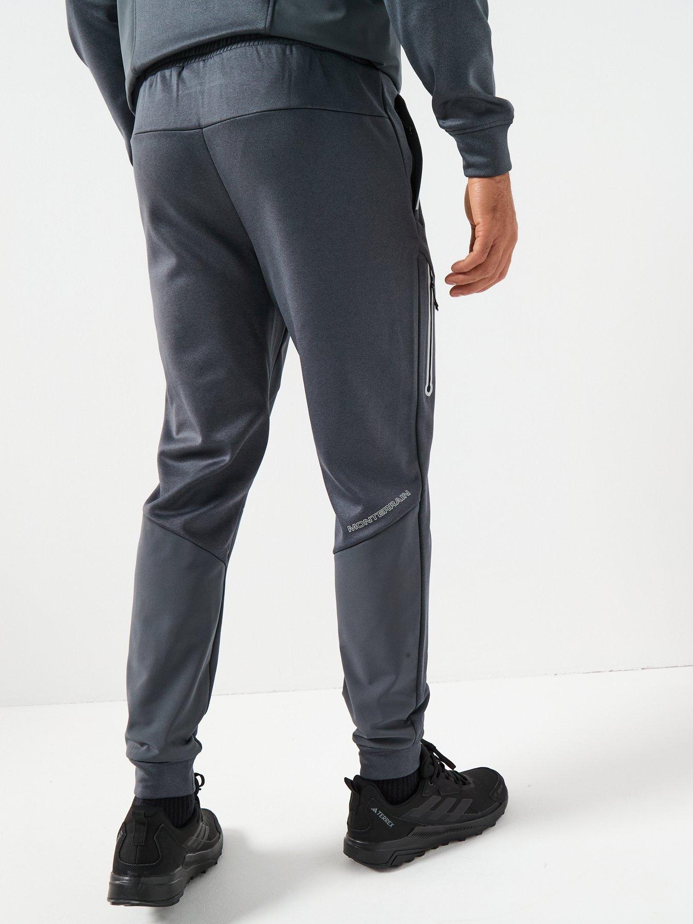 Image 2 of 6 of Monterrain Mens Speed 20 Poly Fleece Jogger - Grey