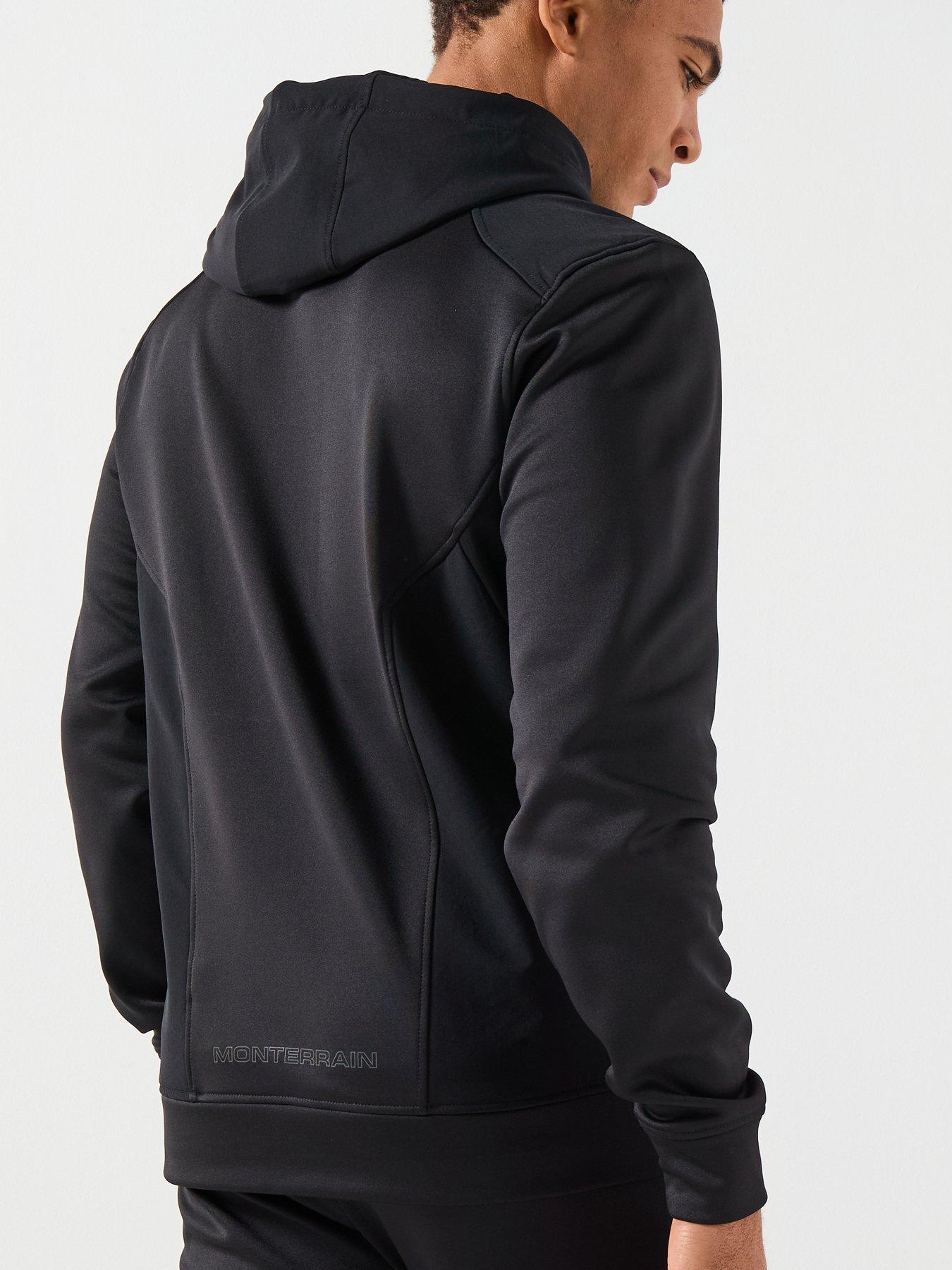 stillFront image of monterrain-mens-speed-20-poly-fleece-overhead-hoody-black