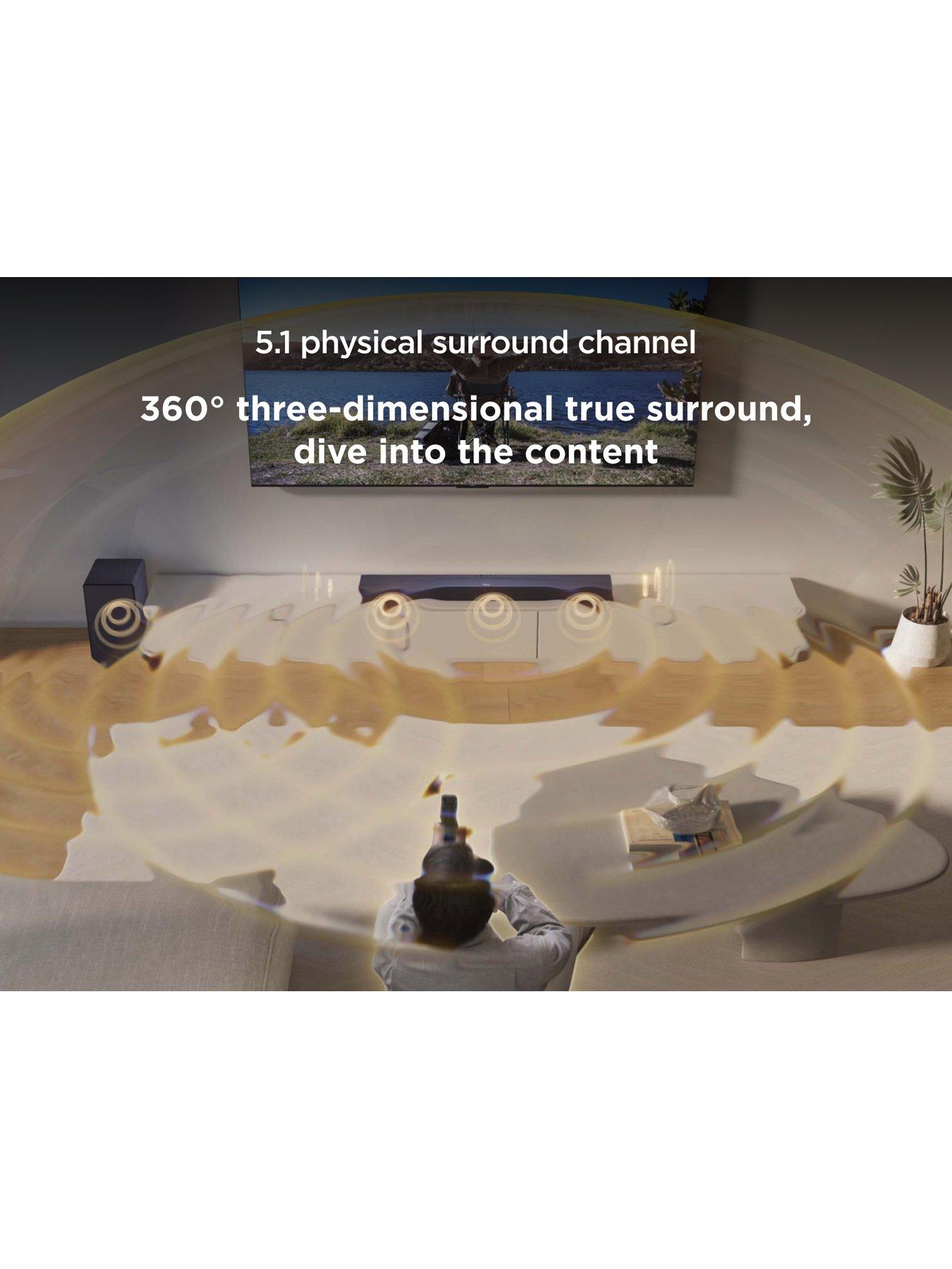 Image 5 of 7 of TCL Q65H, 5.1 Channel Dolby Atmos &amp; DTS:X Sound Bar with Subwoofer