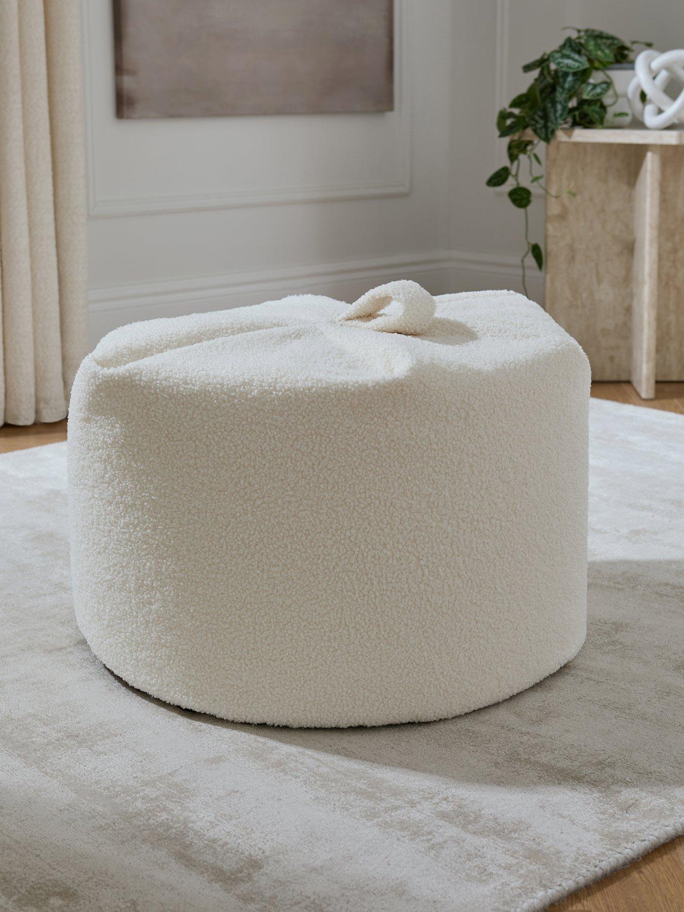 Image 1 of 5 of The Very Collection Boucle 60cm Beanbag