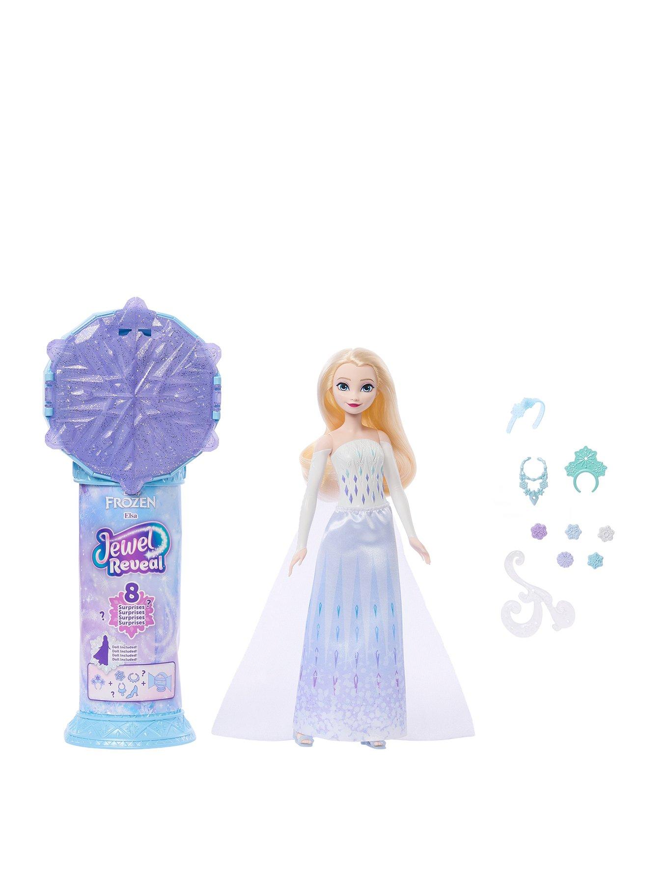 Disney Frozen Jewel Reveal Elsa Doll  &  Accessories
