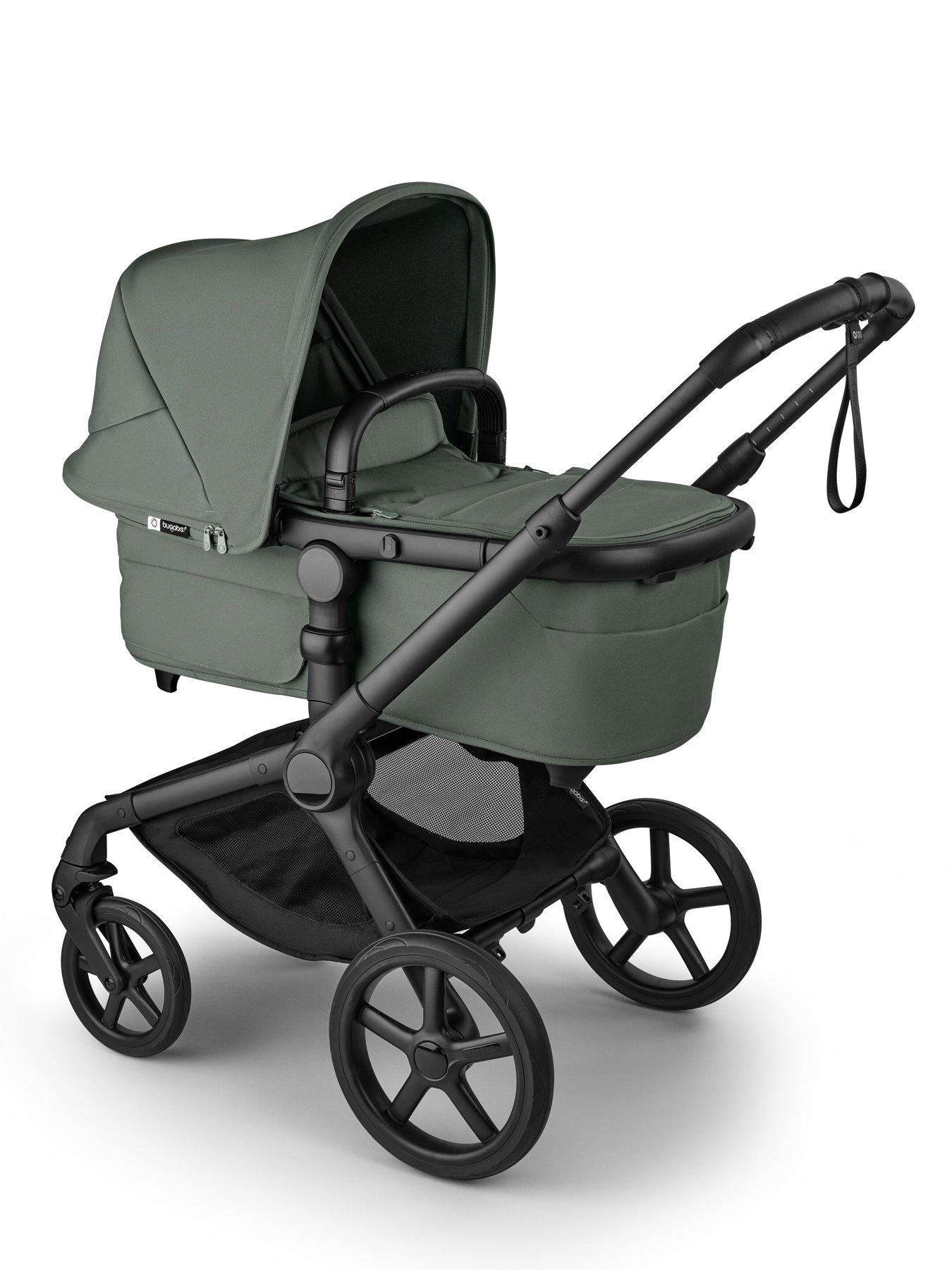 Image 3 of 7 of Bugaboo Fox 5 Renew Complete Pushchair - Black/Forest Green