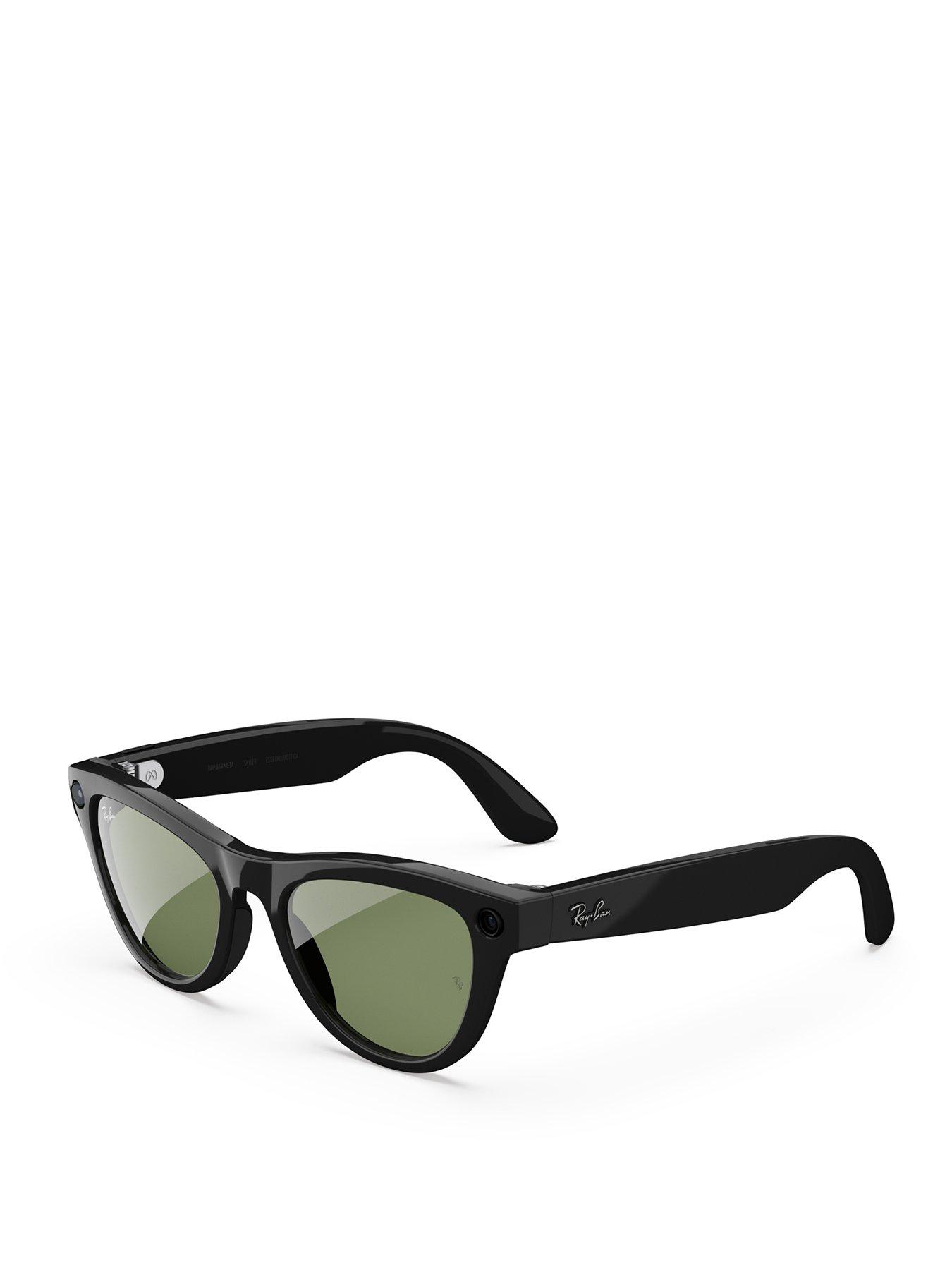 Ray-Ban Meta Skyler (Gen 2) - Shiny Black, Green lenses