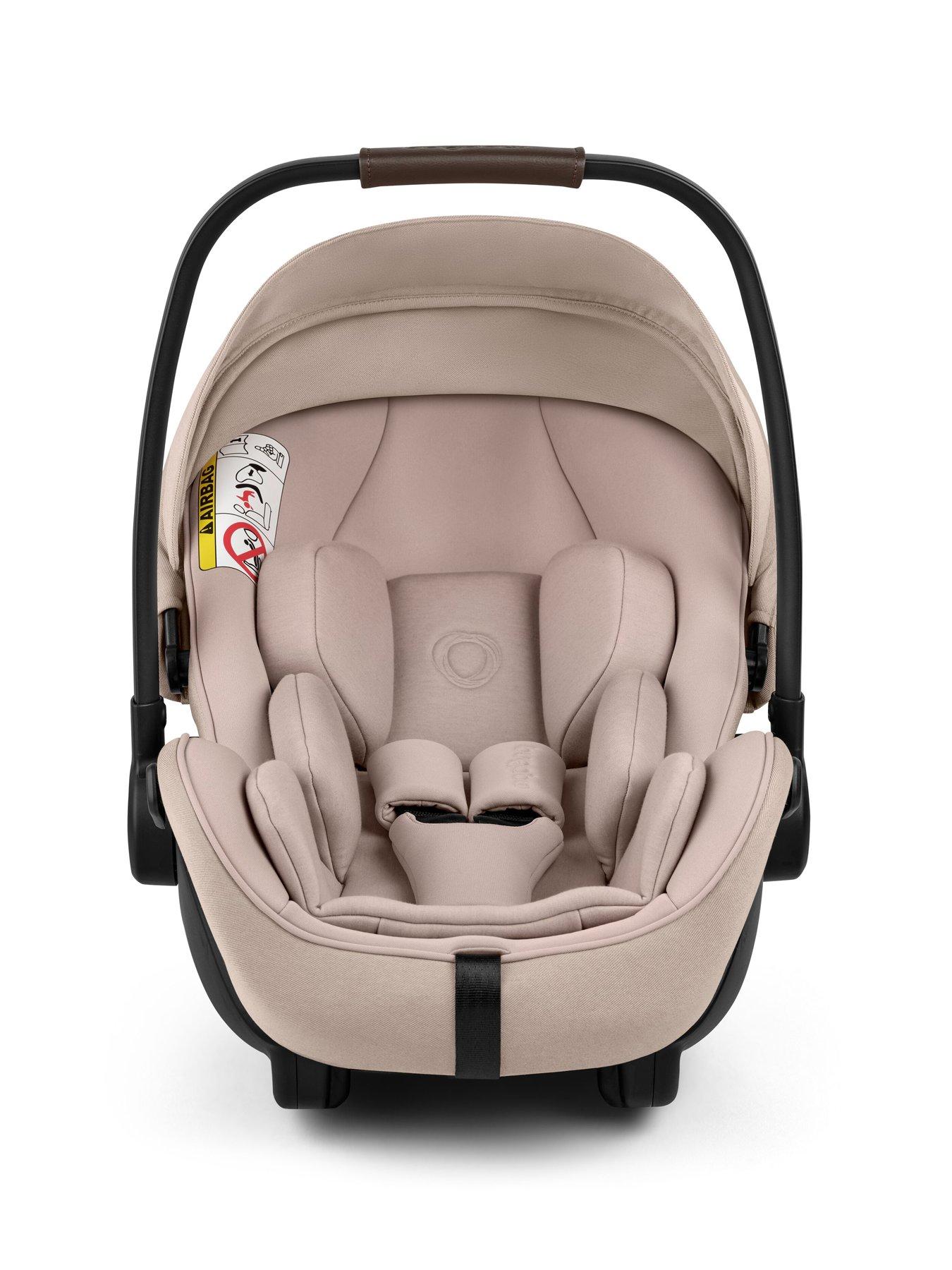 Image 4 of 7 of Bugaboo Otter Car Seat by Nuna - Desert Taupe Melange