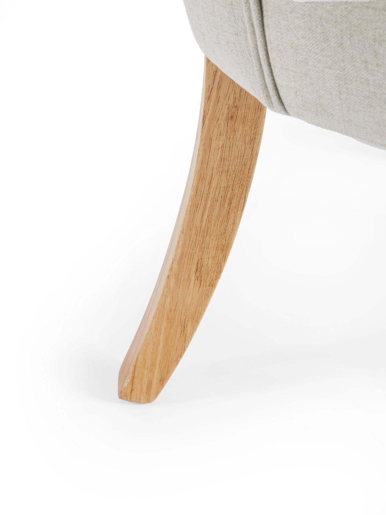 Image 6 of 7 of The Very Collection Stanford Pair Of Plain Back Dining Chairs - FSC&reg; Certified