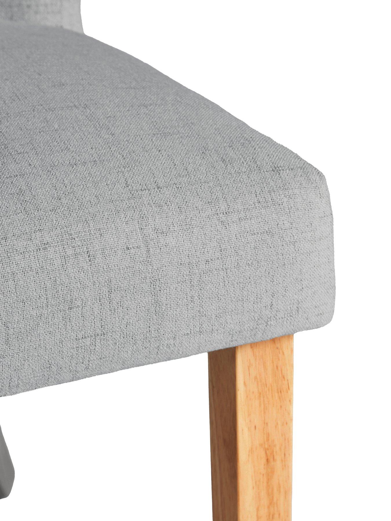 Image 5 of 7 of The Very Collection Stanford Pair Of Plain Back Dining Chairs - FSC&reg; Certified