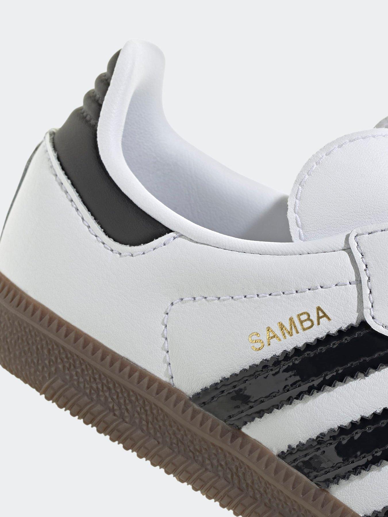 Image 6 of 7 of adidas Originals Kids Samba Og Trainers - White