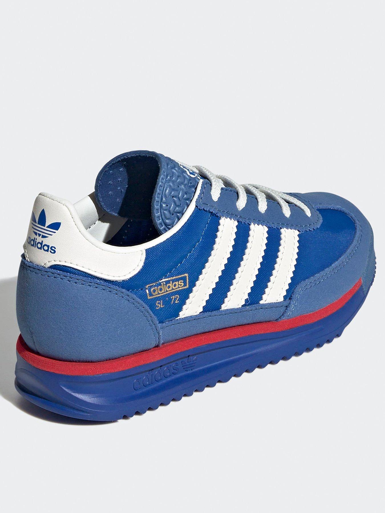 Image 3 of 7 of adidas Originals Kids Sl 72 Rs Elastic Trainers - Blue