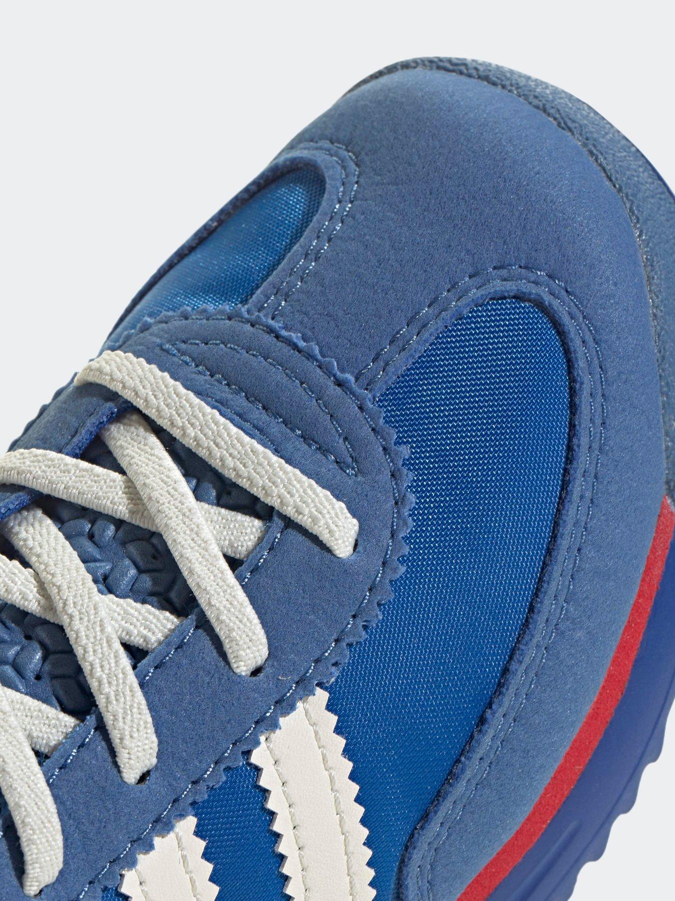 Image 7 of 7 of adidas Originals Kids Sl 72 Rs Elastic Trainers - Blue