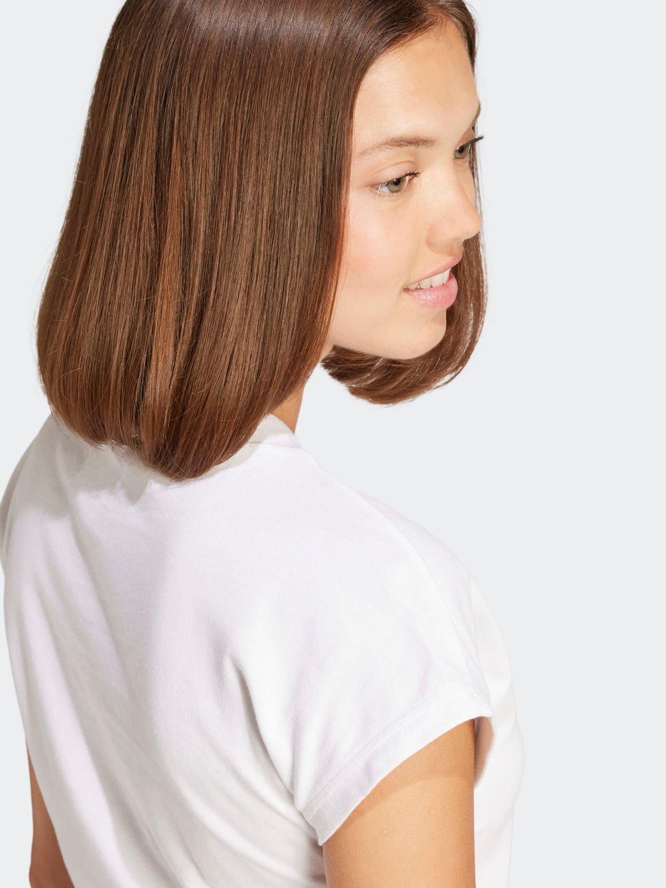  image of adidas-sportswear-womens-linear-t-shirt-white