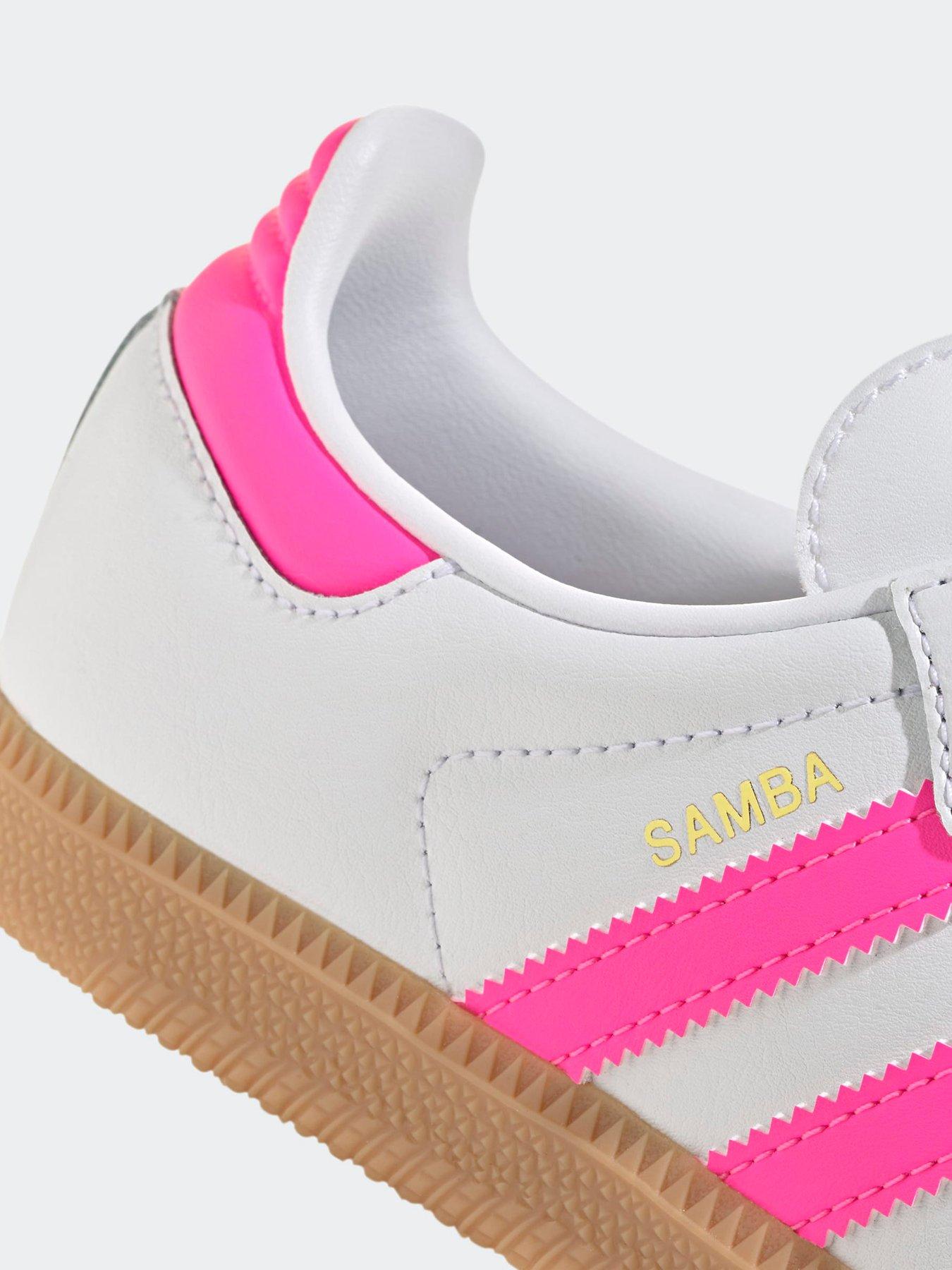 Image 6 of 7 of adidas Originals Junior Samba Og Trainers - White