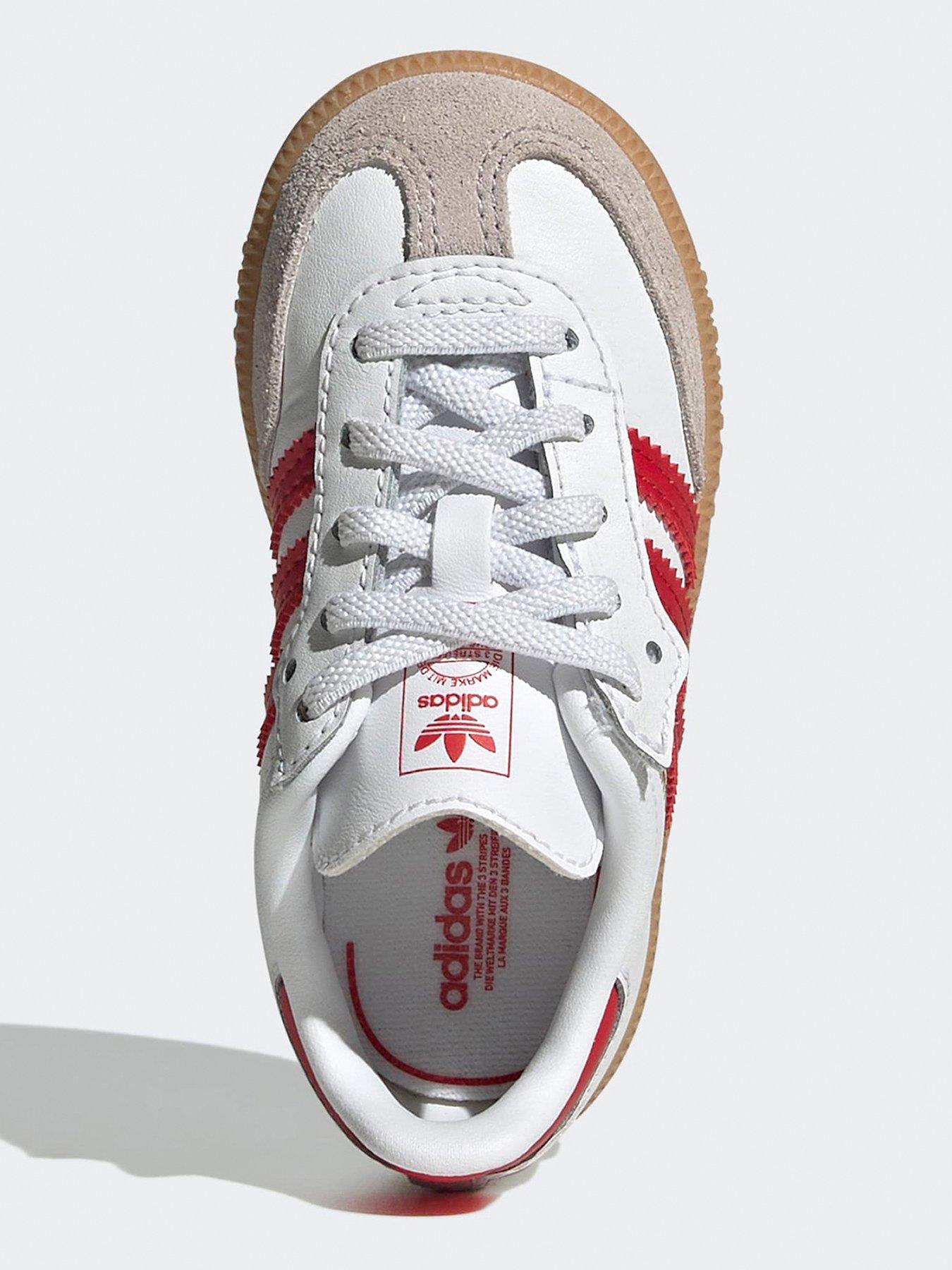 Image 4 of 7 of adidas Originals Junior Samba Og Trainers - White