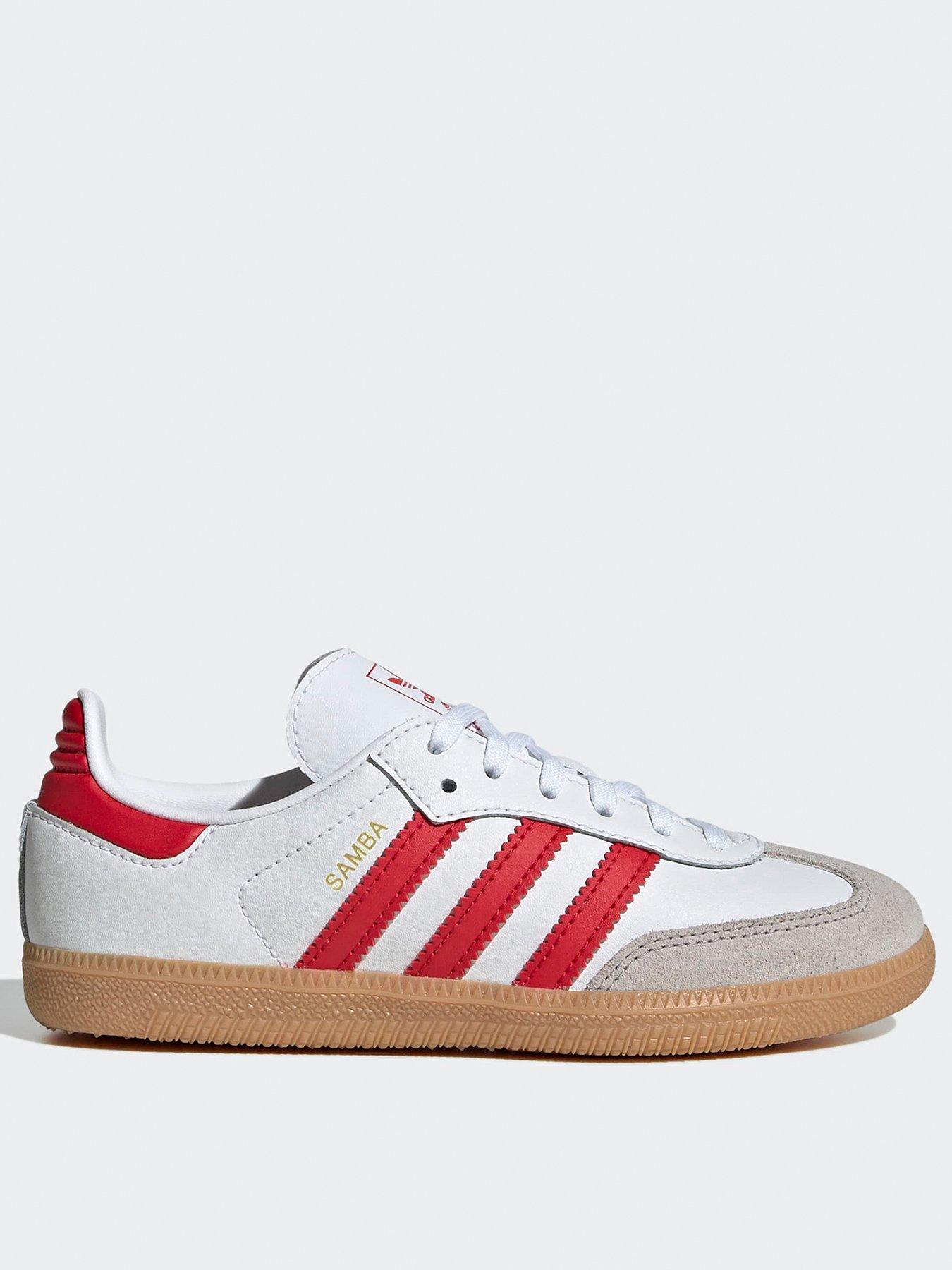 Image 1 of 7 of adidas Originals Kids Samba Og Trainers - White
