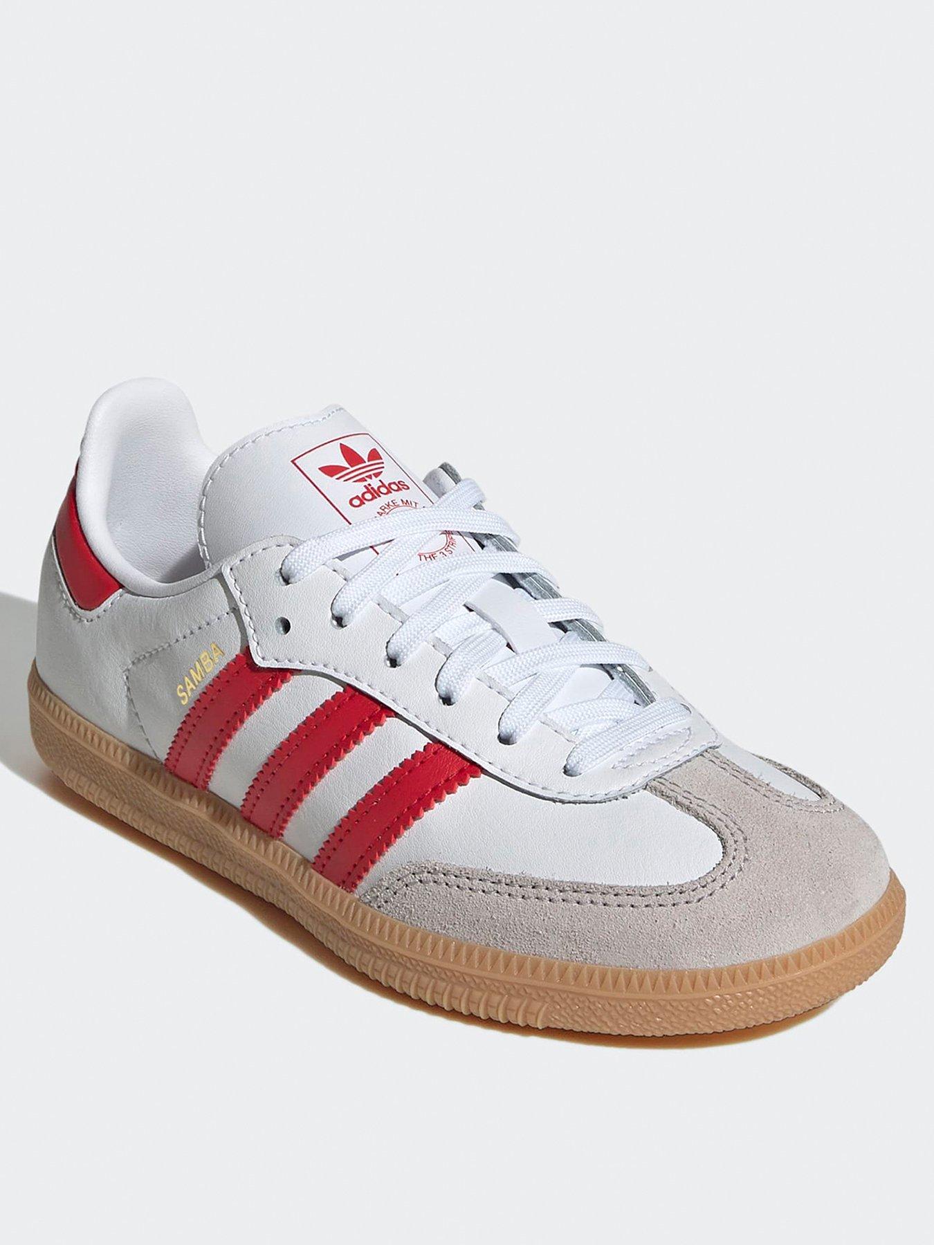 Image 2 of 7 of adidas Originals Kids Samba Og Trainers - White