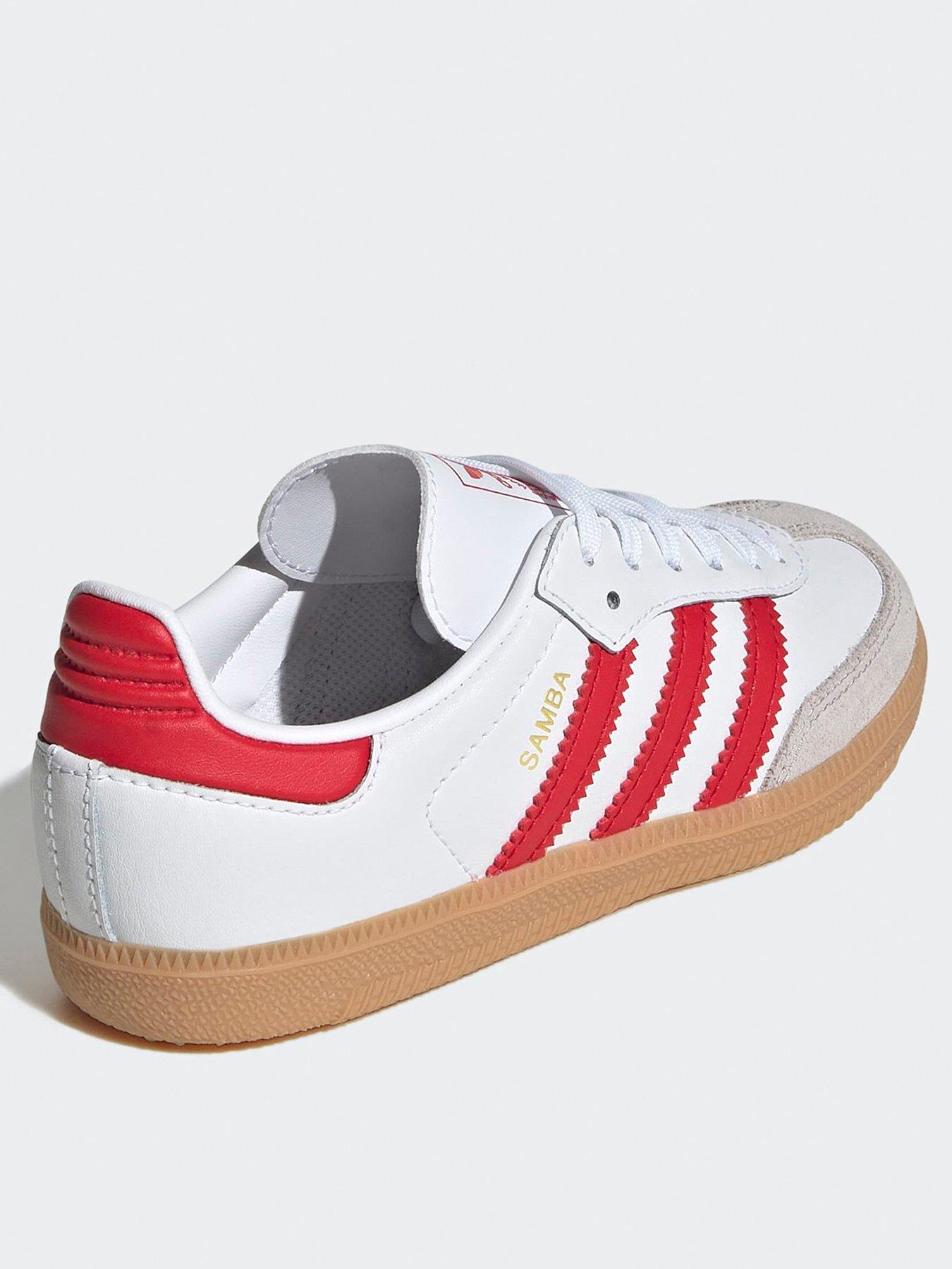 Image 3 of 7 of adidas Originals Kids Samba Og Trainers - White