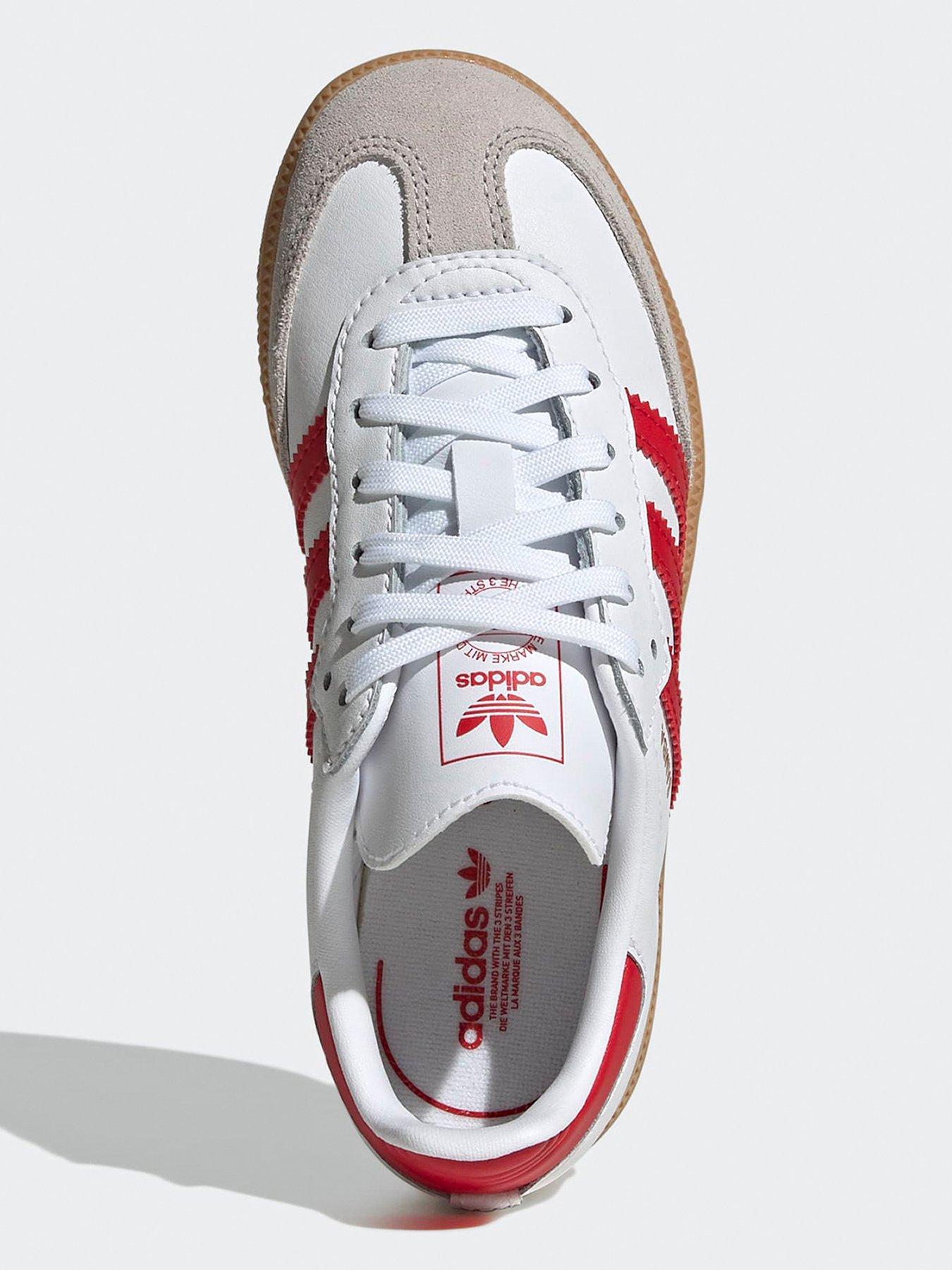 Image 4 of 7 of adidas Originals Kids Samba Og Trainers - White