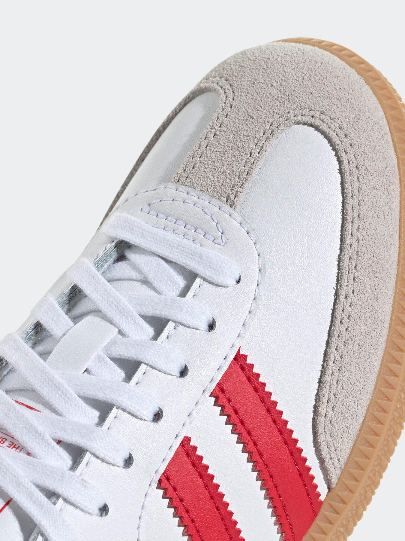 Image 7 of 7 of adidas Originals Junior Samba Og Trainers - White