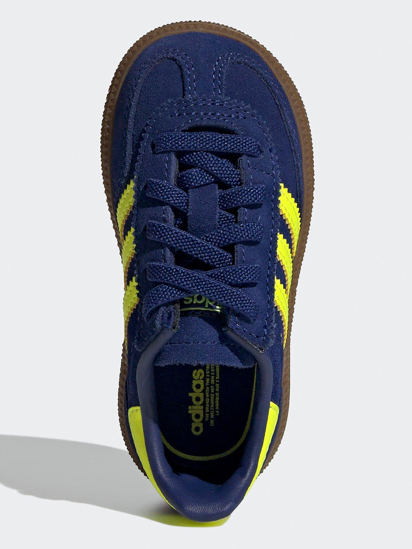 Image 4 of 7 of adidas Originals Kids Handball Spezial Elastic Trainers - Blue