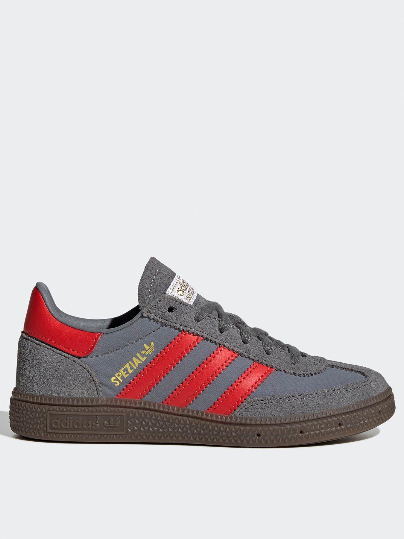  image of adidas-originals-kids-handball-spezial-trainers-grey