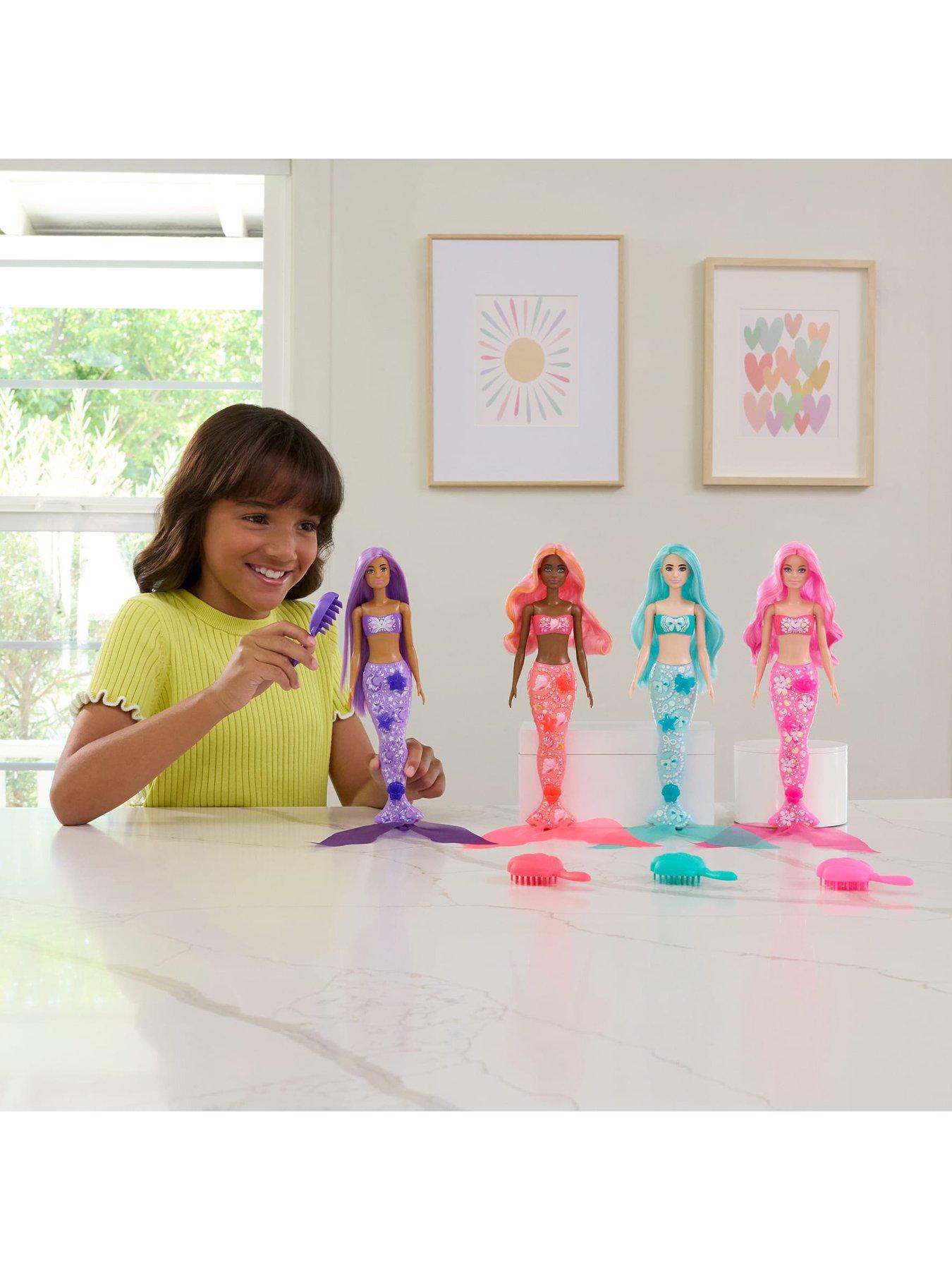 Image 6 of 7 of Barbie Colour Reveal Mermaid Series Doll &amp; Accessories with 6 Surprises