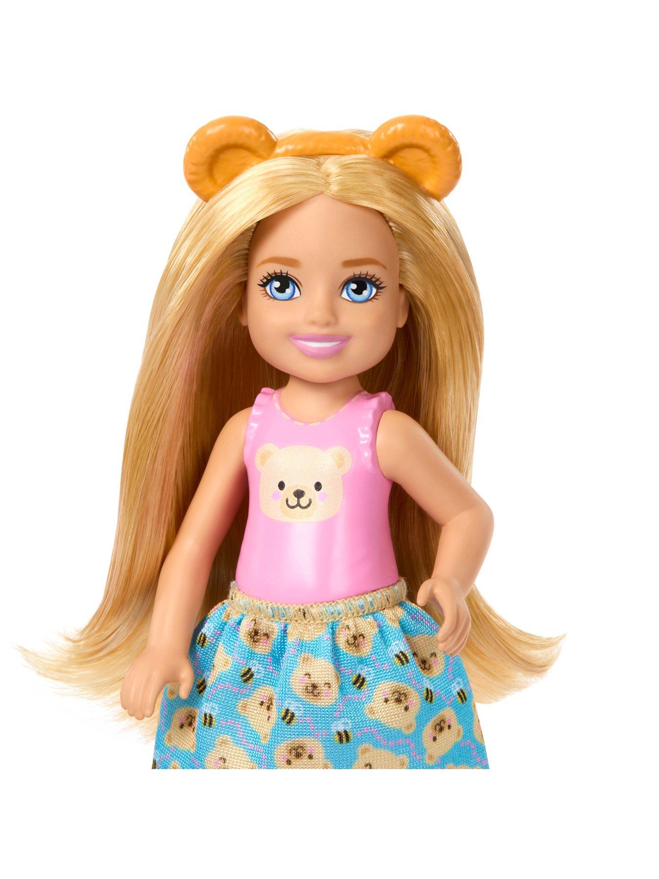 Image 6 of 7 of Barbie Family &amp; Friends Club Chelsea Pop-Up Tea Party Playset with Small Doll