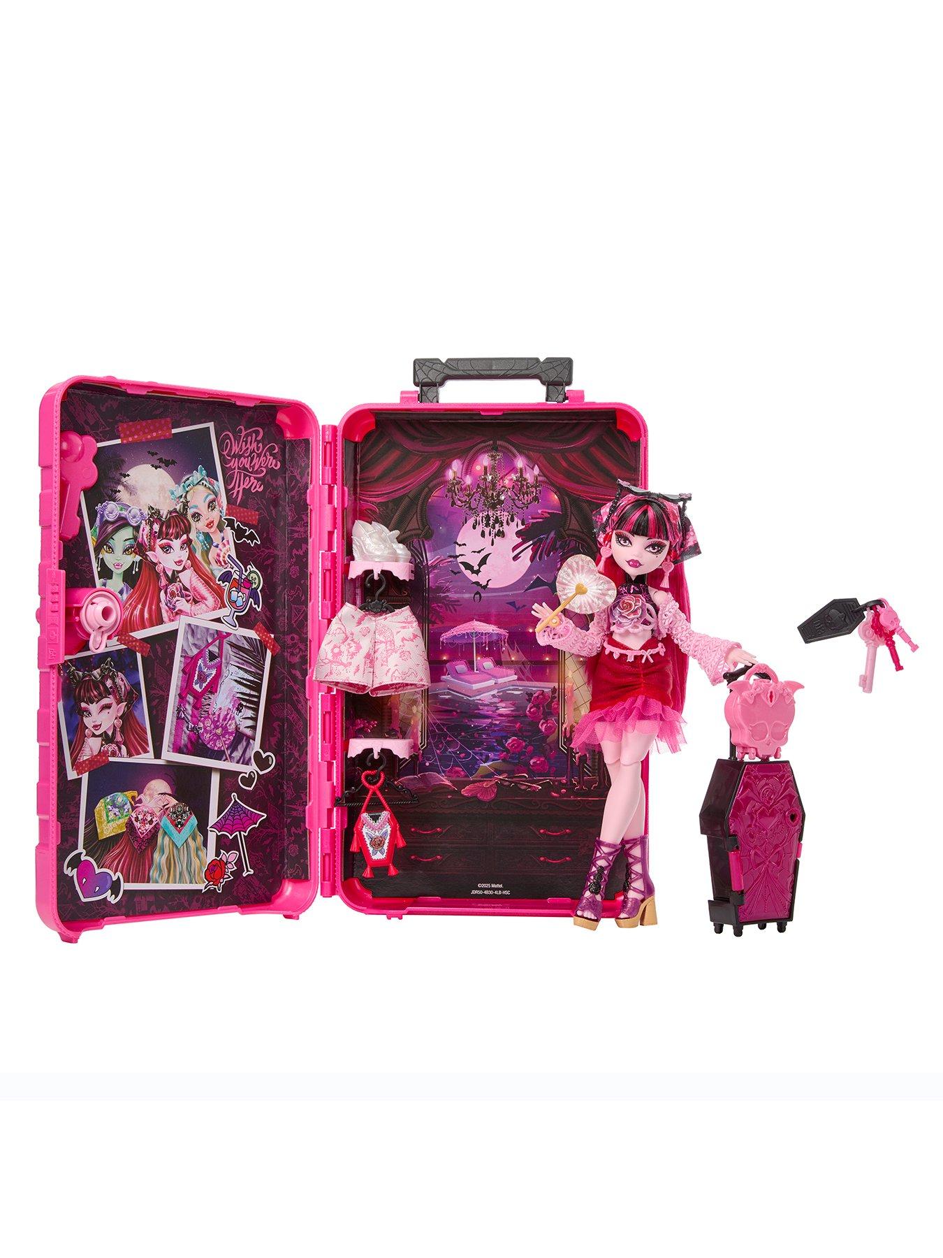 Image 4 of 7 of Monster High Skulltimate Secrets Gore-geous Oasis Playset - Draculaura