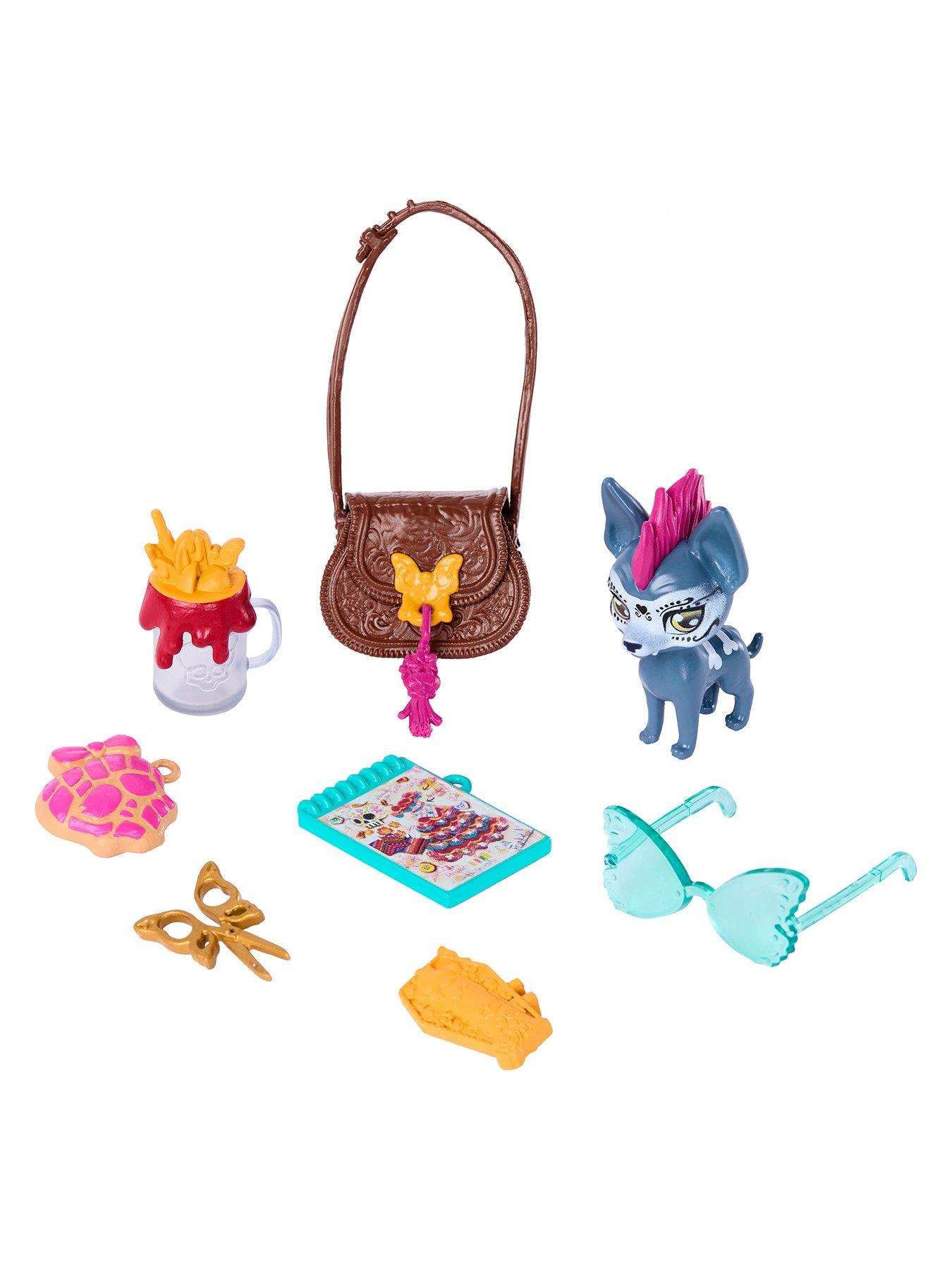 Image 2 of 7 of Monster High Skelita Calaveras Fashion Doll in Ruffled Dress