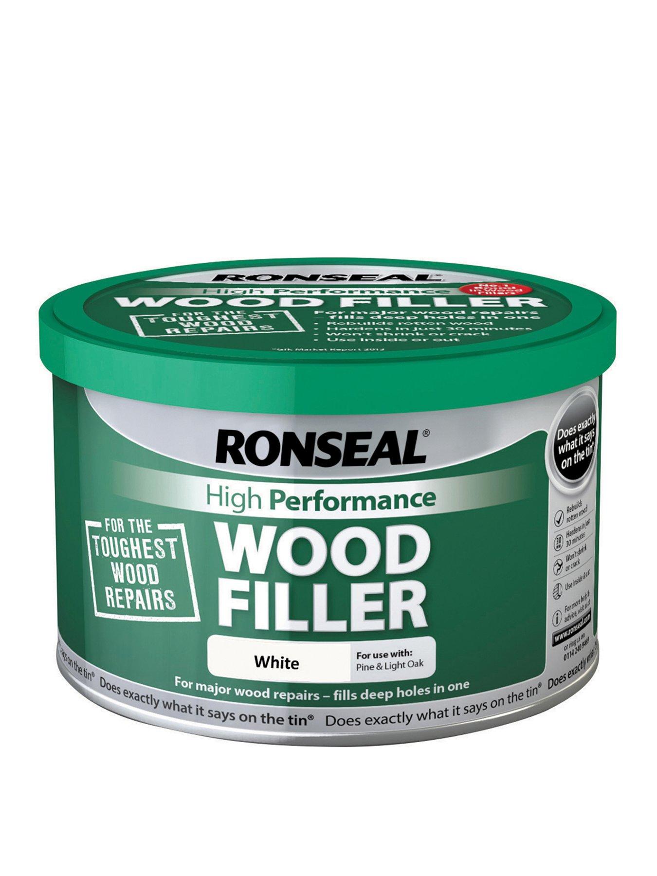 Ronseal High-Performance Wood Filler White 275g