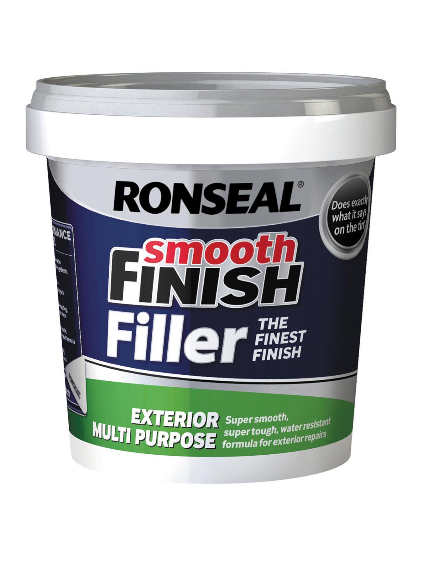 Ronseal Smooth Finish Exterior Multipurpose Ready Mix Filler Tub 1.2kg