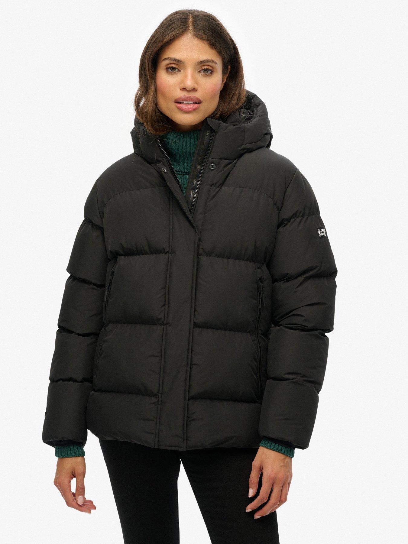  image of superdry-hooded-5-baffle-sports-puffer-black