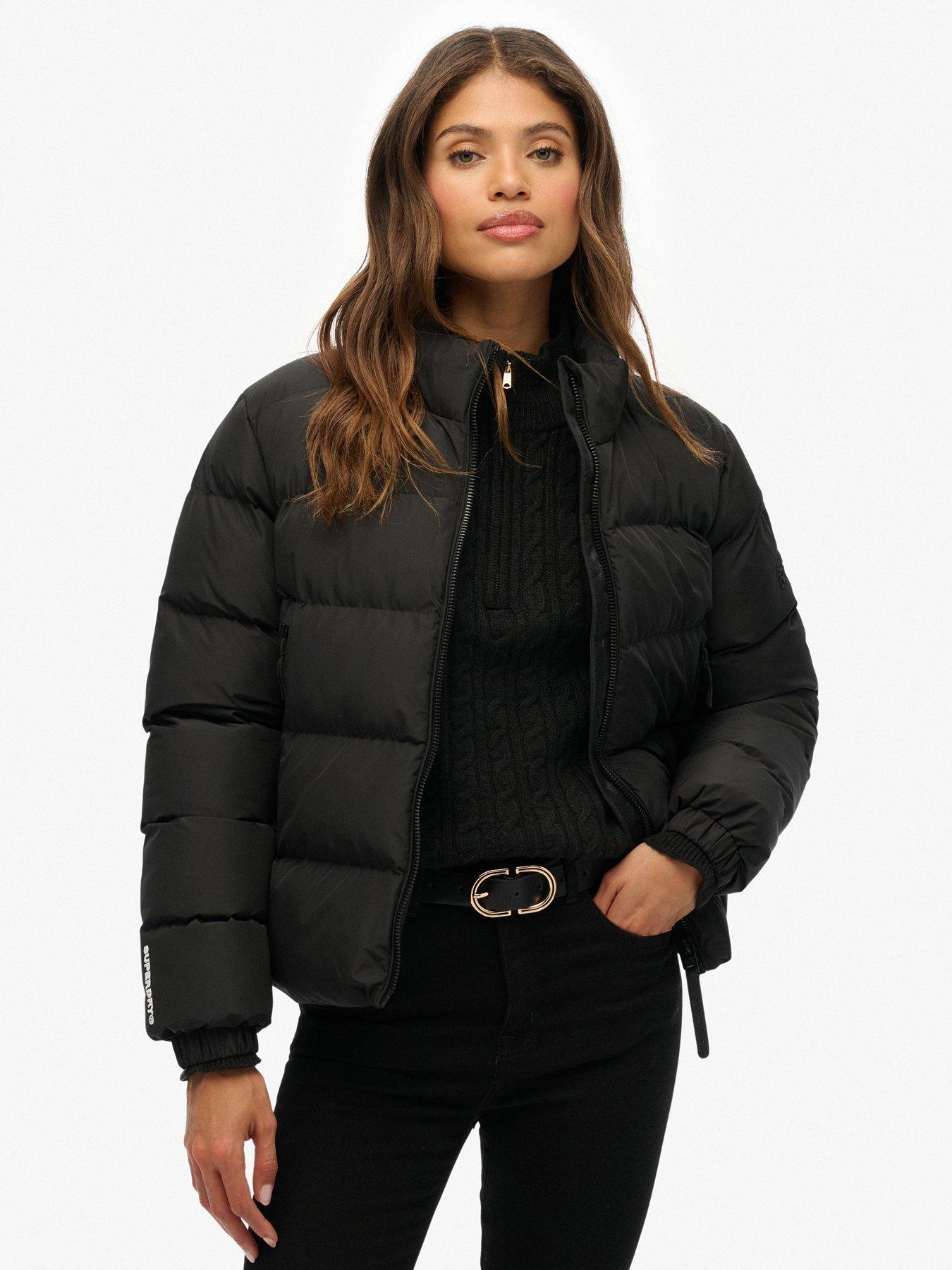  image of superdry-non-hooded-sports-puffer-jacket-black